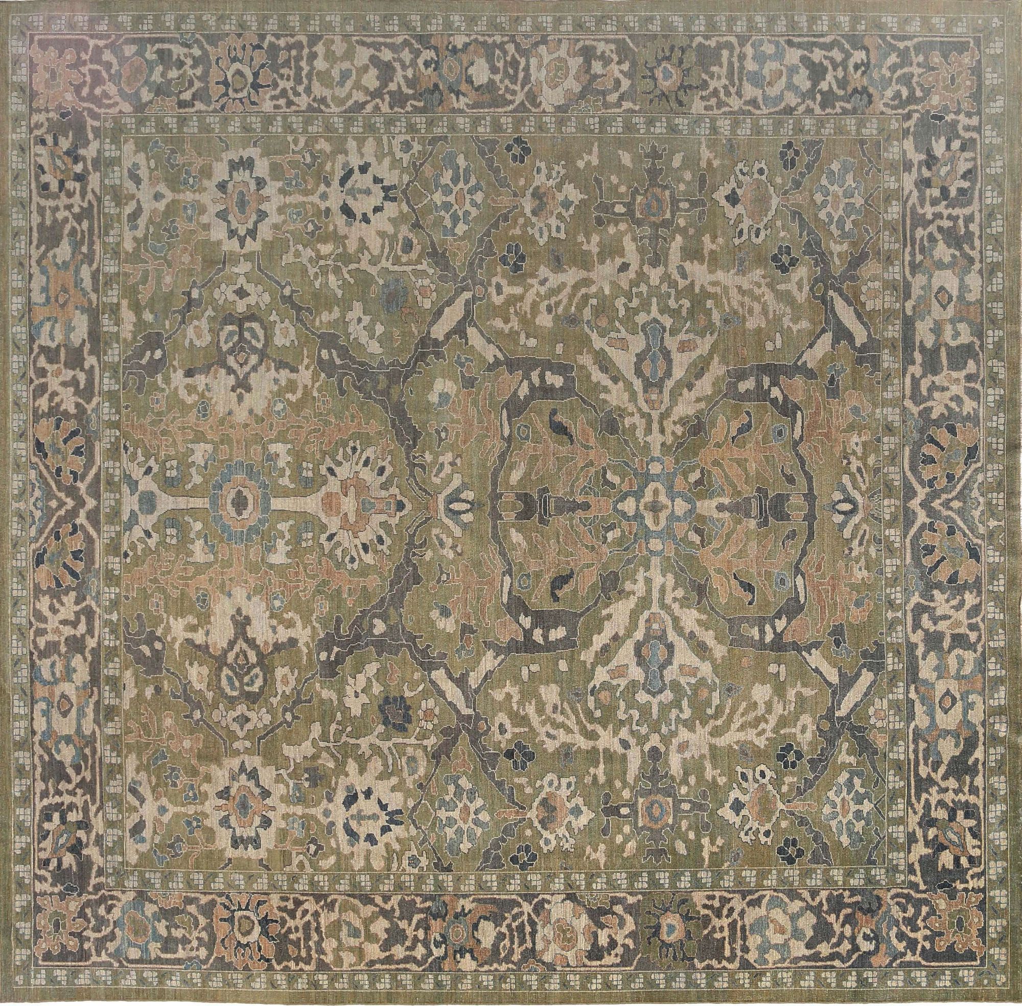 Thumbnail 3 for Turkey Sultanabad Tribal Rug 95603