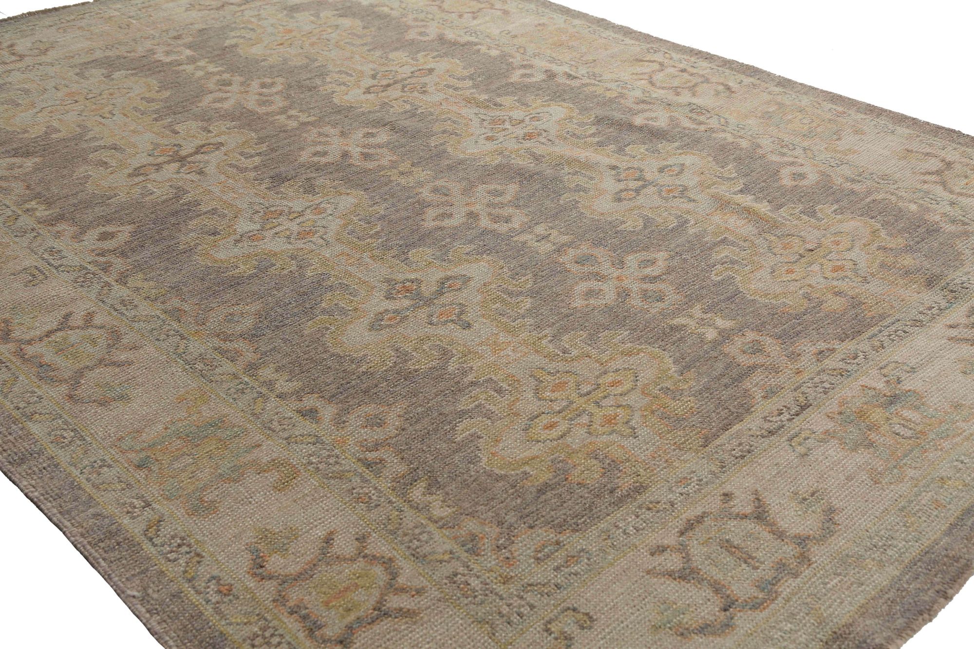 Thumbnail 10 for Turkey Oushak Tribal Rug 95606