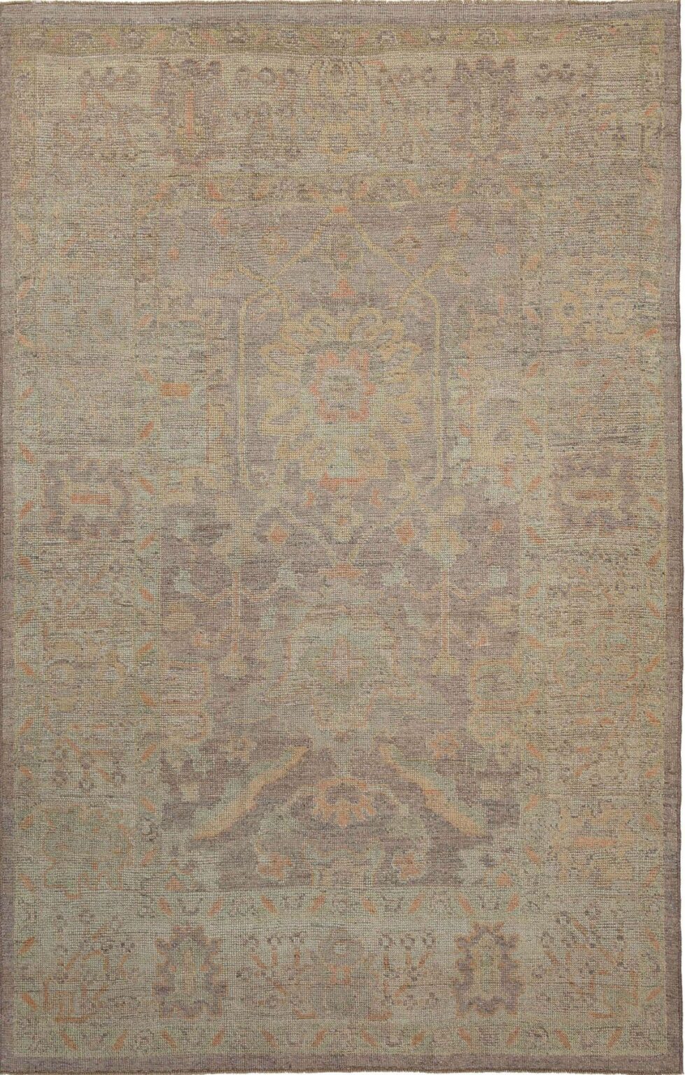 Thumbnail 15 for Turkey Oushak Tribal Rug 95609