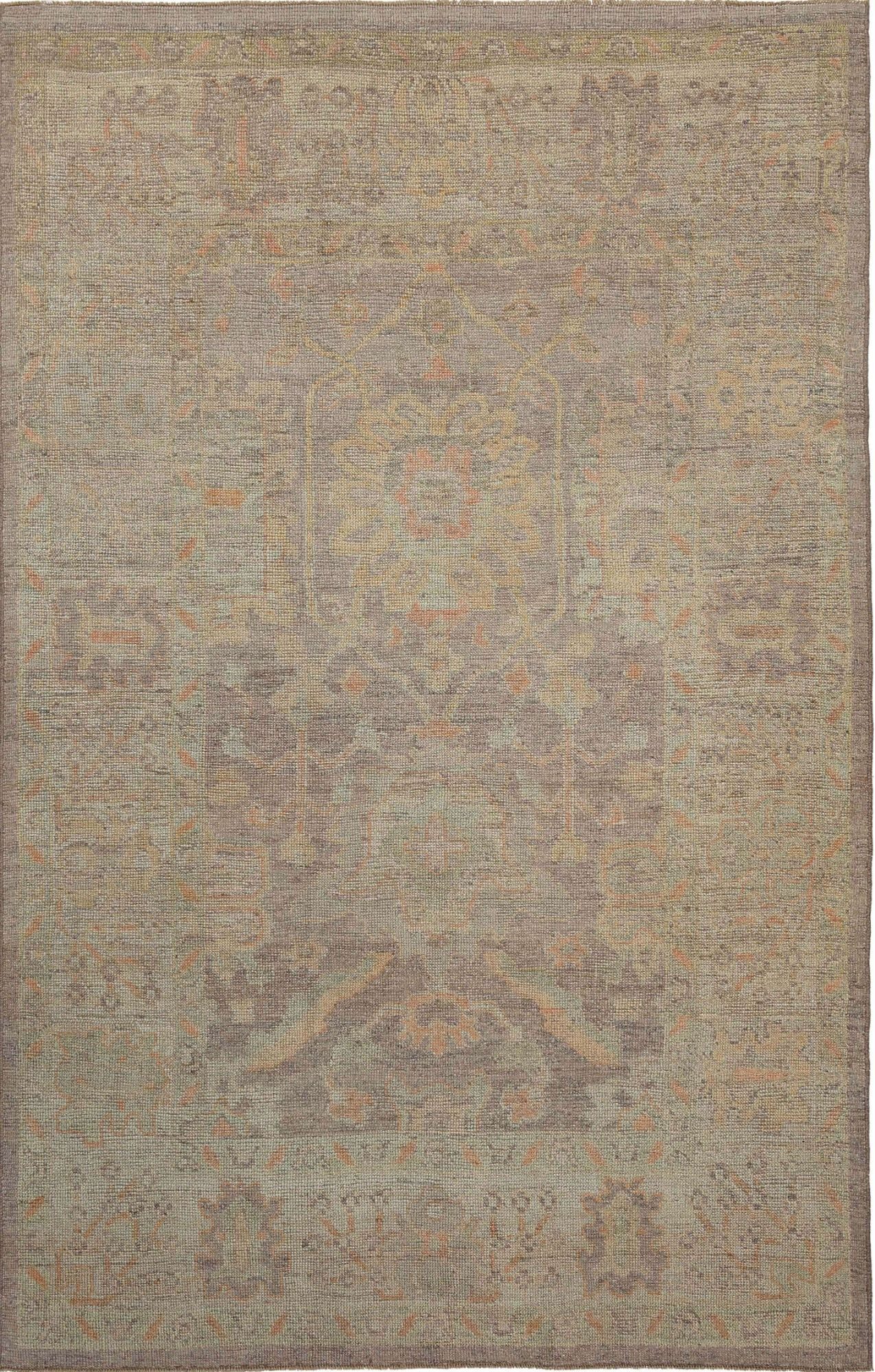 Thumbnail 3 for Turkey Oushak Tribal Rug 95609