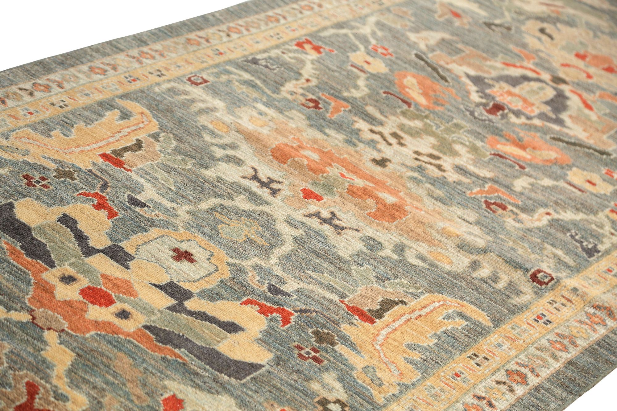 Thumbnail 7 for Turkey Sultanabad Tribal Rug 95631