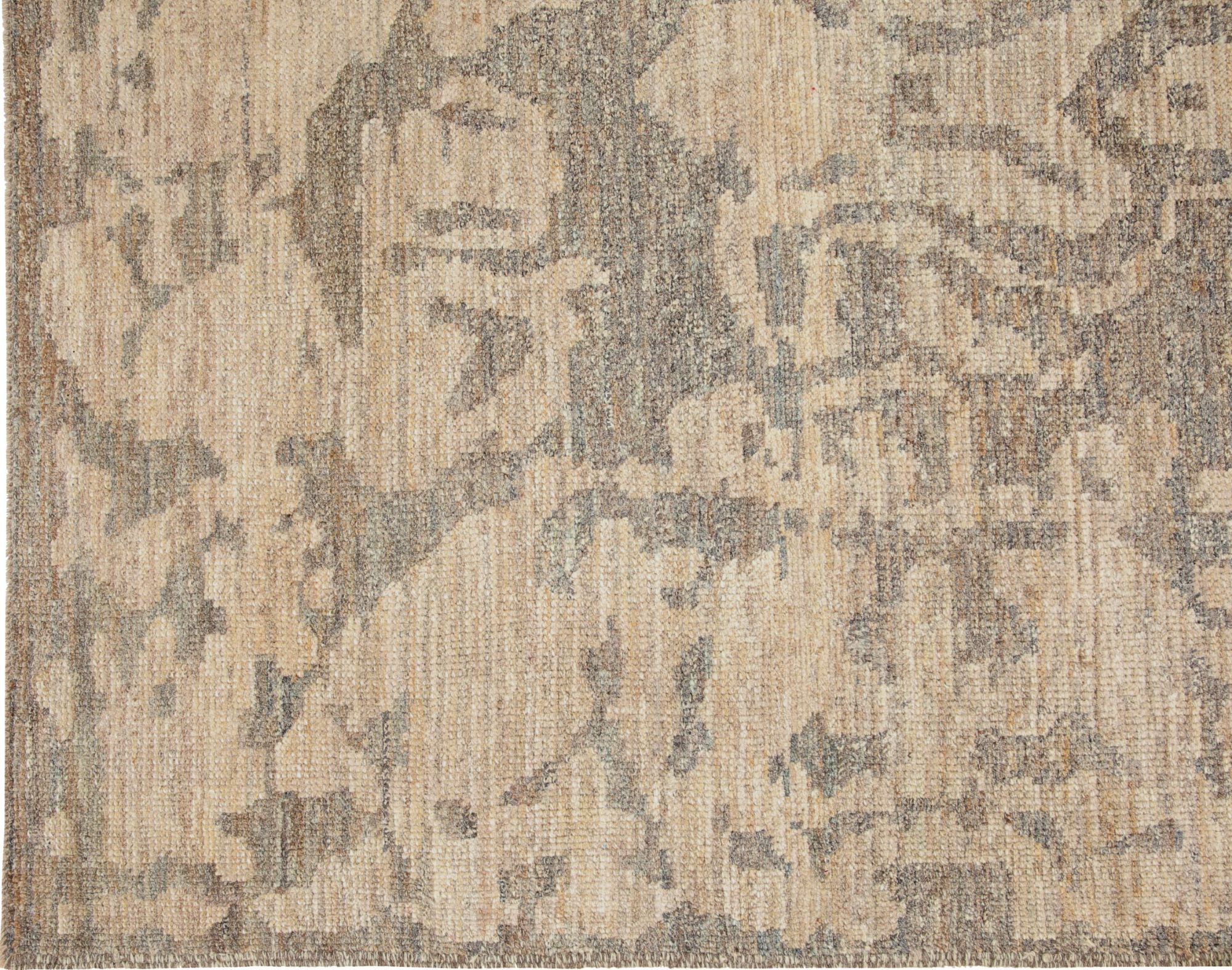 Thumbnail 4 for Turkey Oushak Tribal Rug 95633