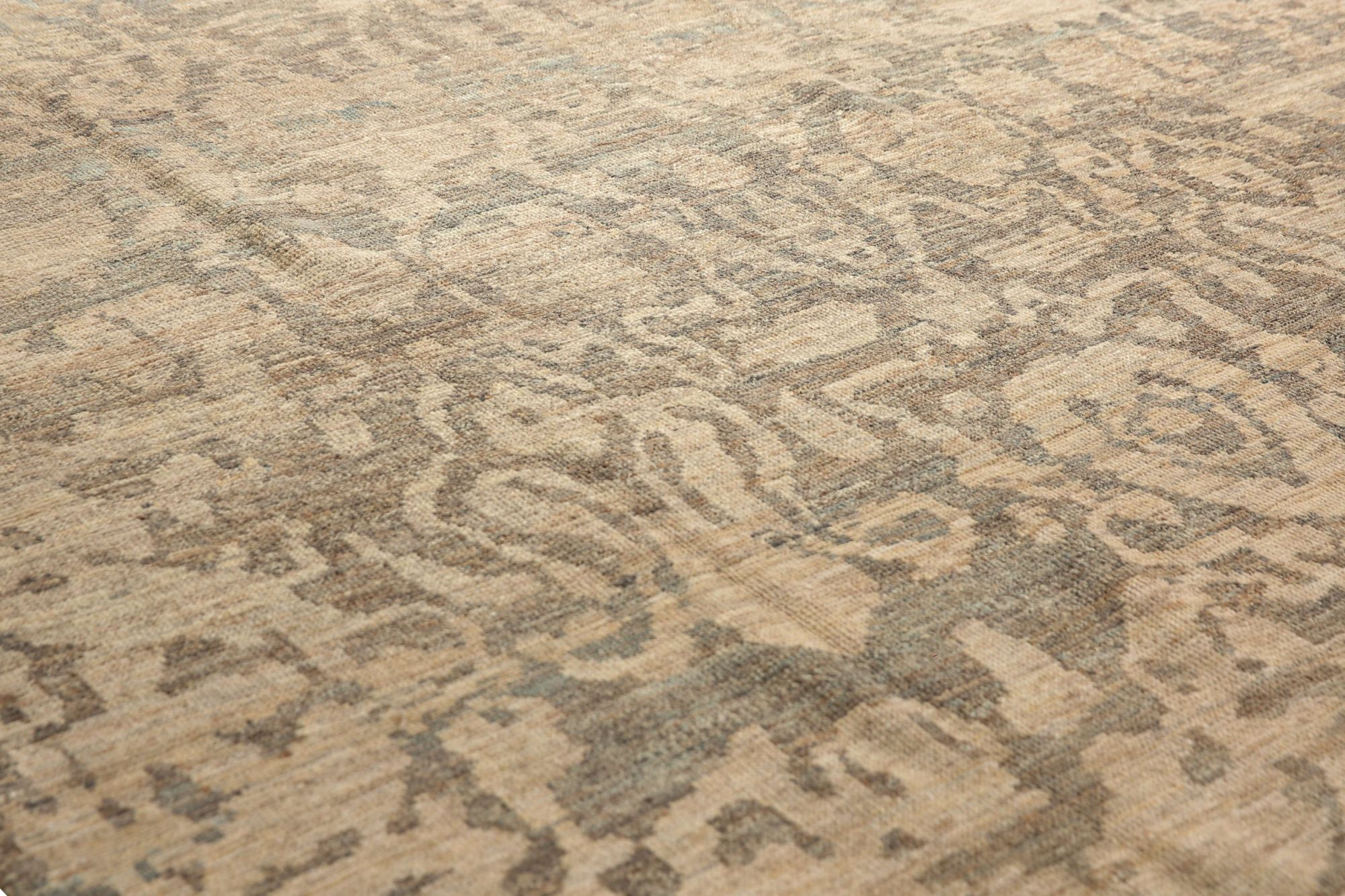 Thumbnail 7 for Turkey Oushak Tribal Rug 95633