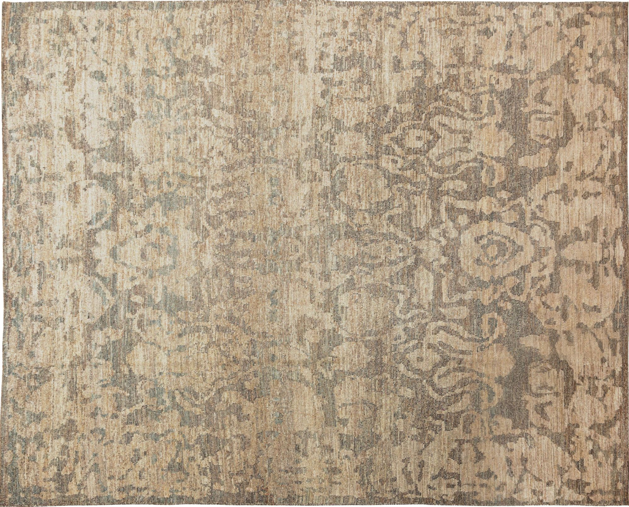 Thumbnail 3 for Turkey Oushak Tribal Rug 95633