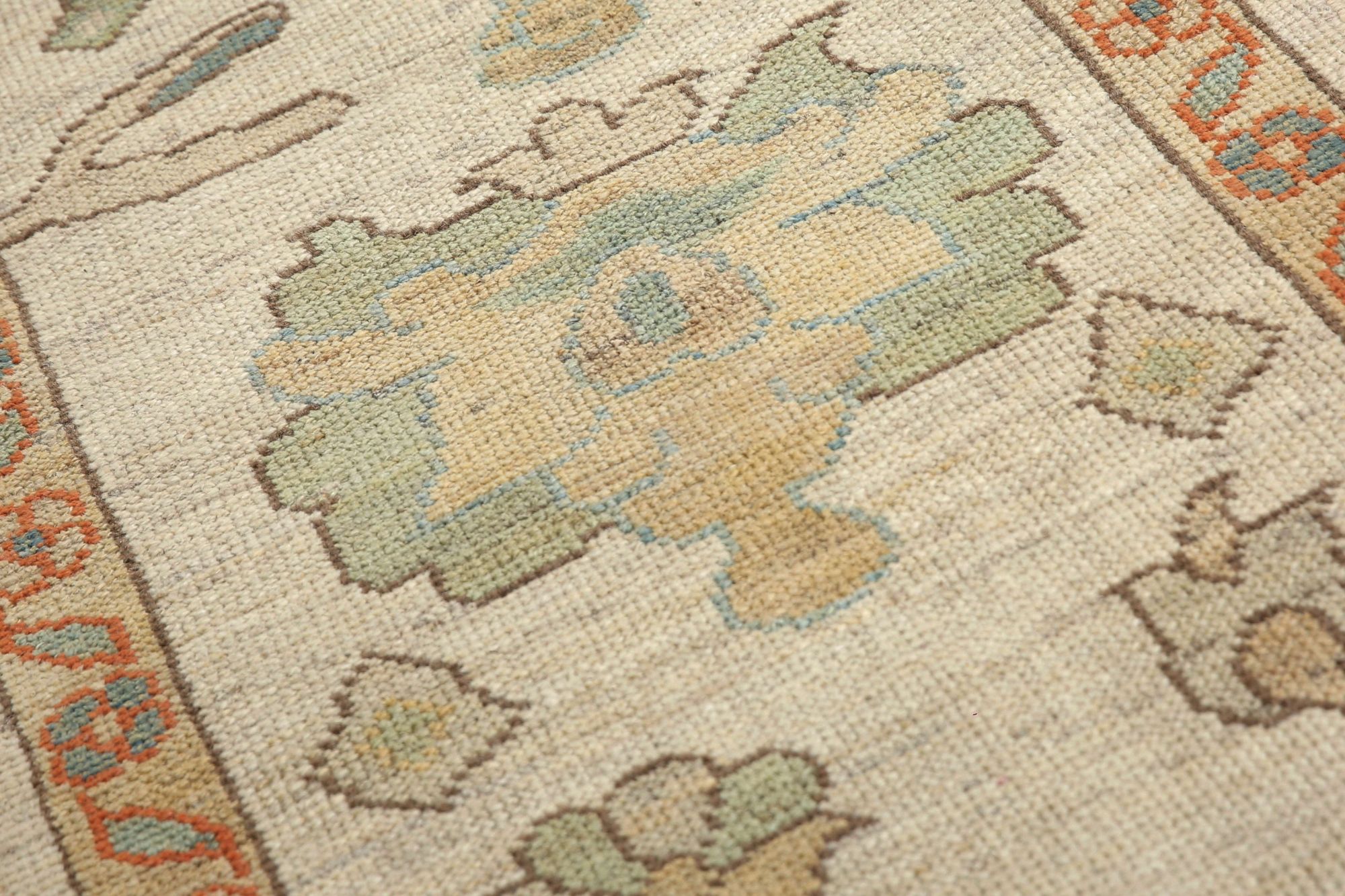 Thumbnail 6 for Turkey Oushak Tribal Rug 95638