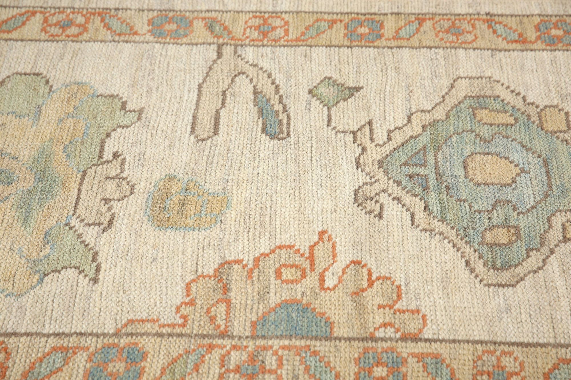 Thumbnail 4 for Turkey Oushak Tribal Rug 95638
