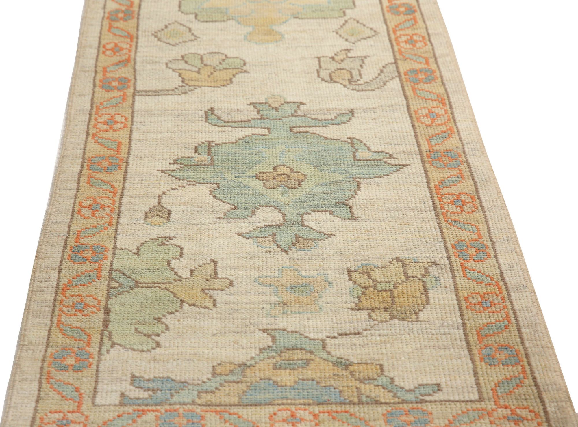 Thumbnail 11 for Turkey Oushak Tribal Rug 95638