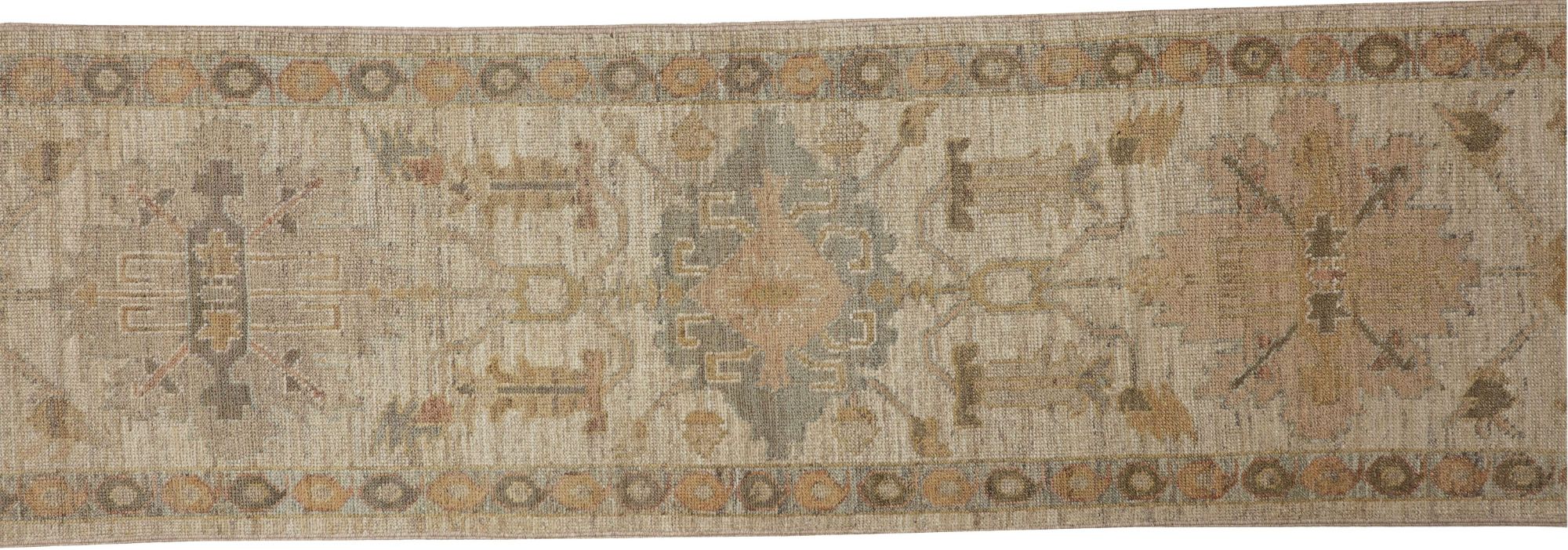 Thumbnail 8 for Turkey Oushak Tribal Rug 95644