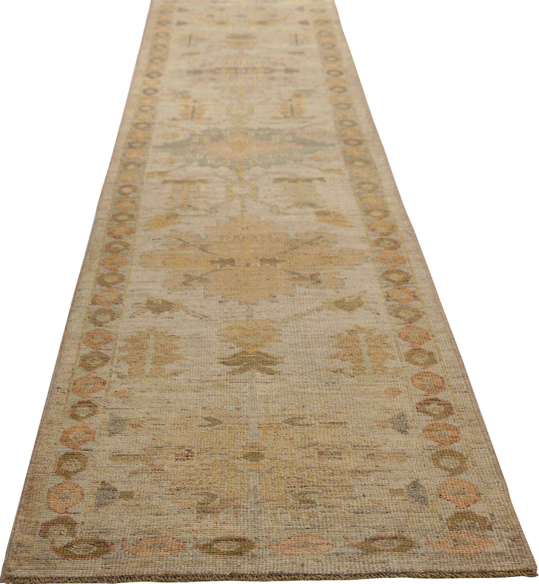 Thumbnail 5 for Turkey Oushak Tribal Rug 95644