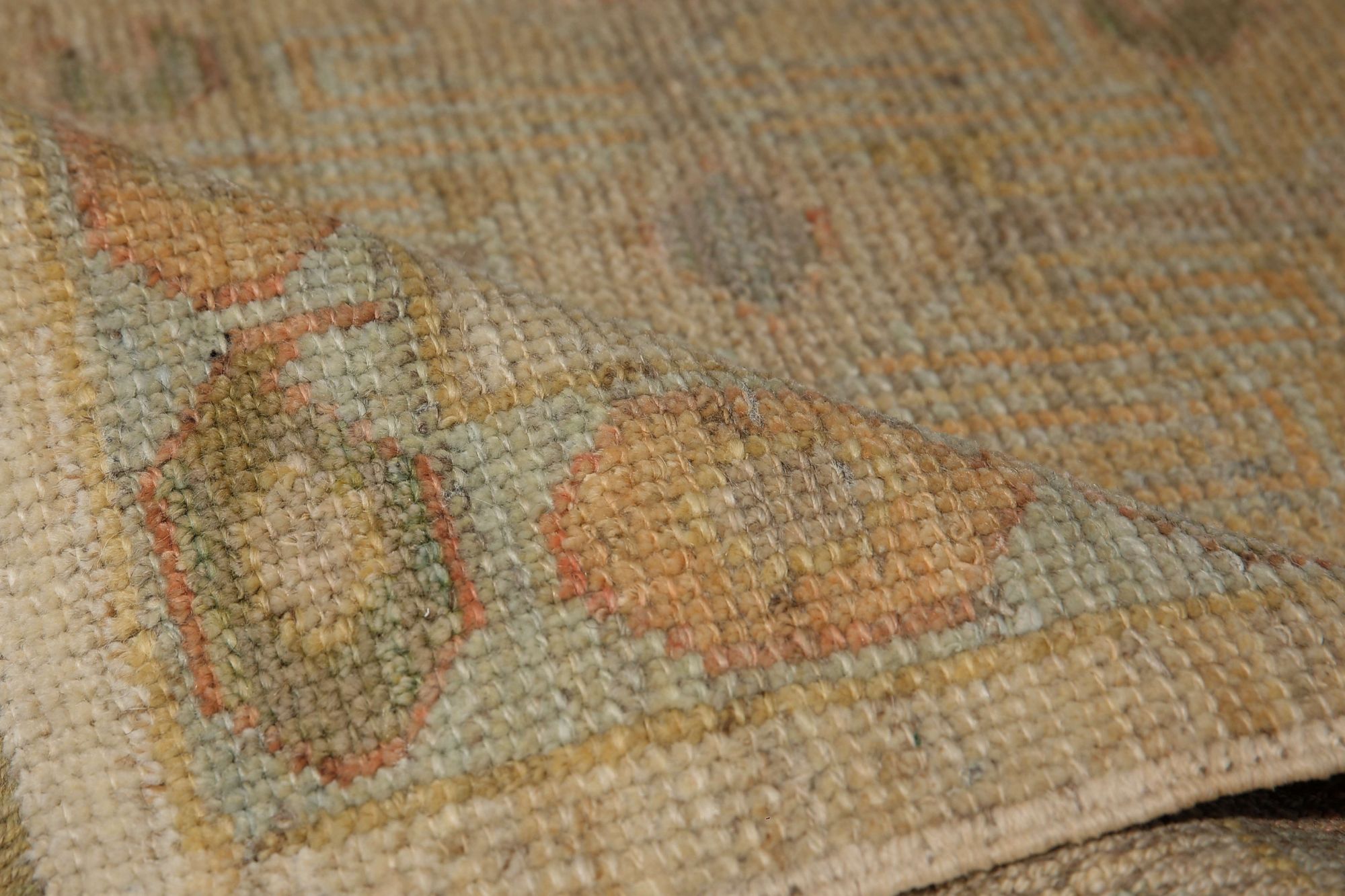 Thumbnail 13 for Turkey Oushak Tribal Rug 95650