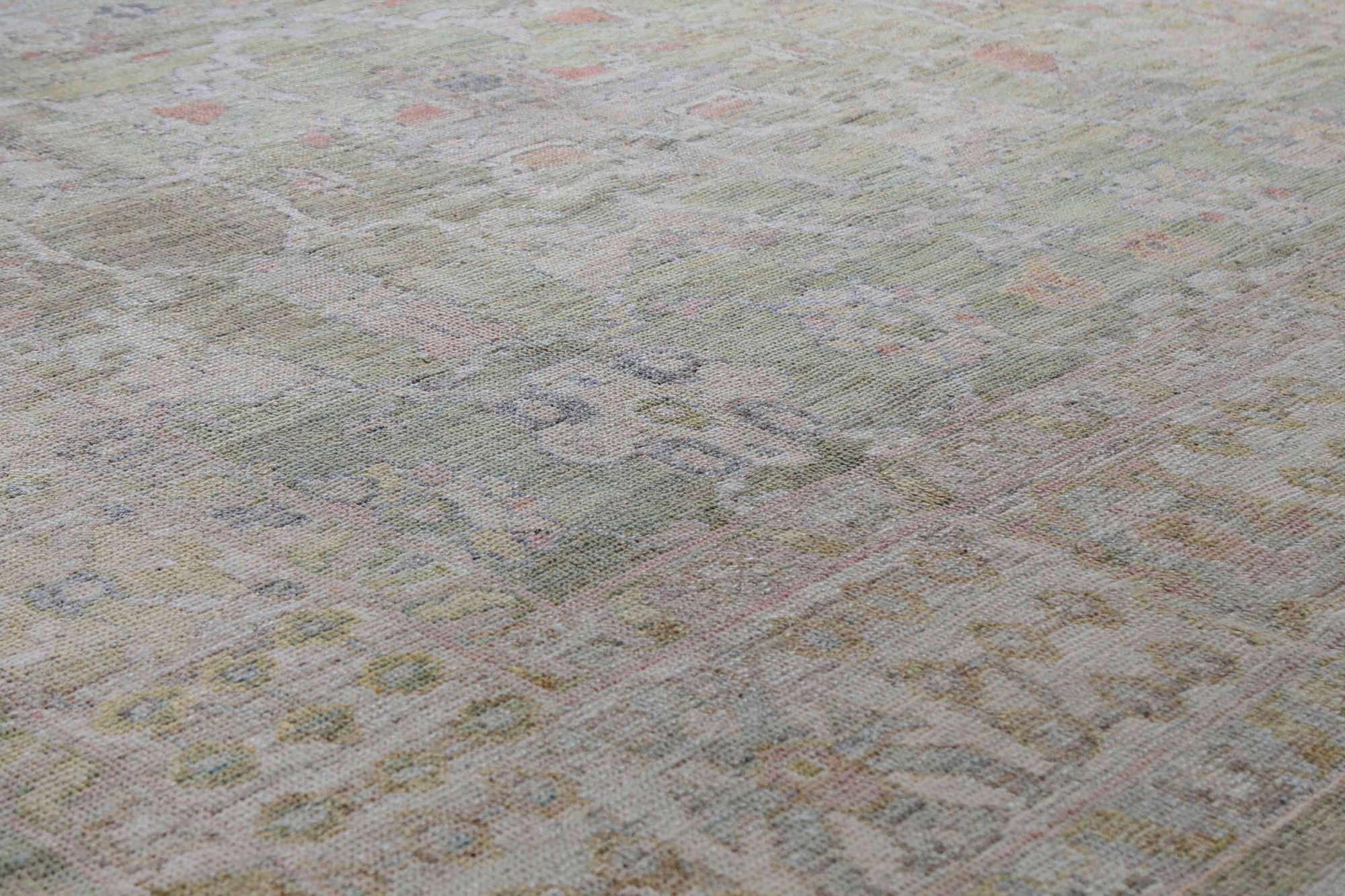 Thumbnail 6 for Turkey Oushak Tribal Rug 95664