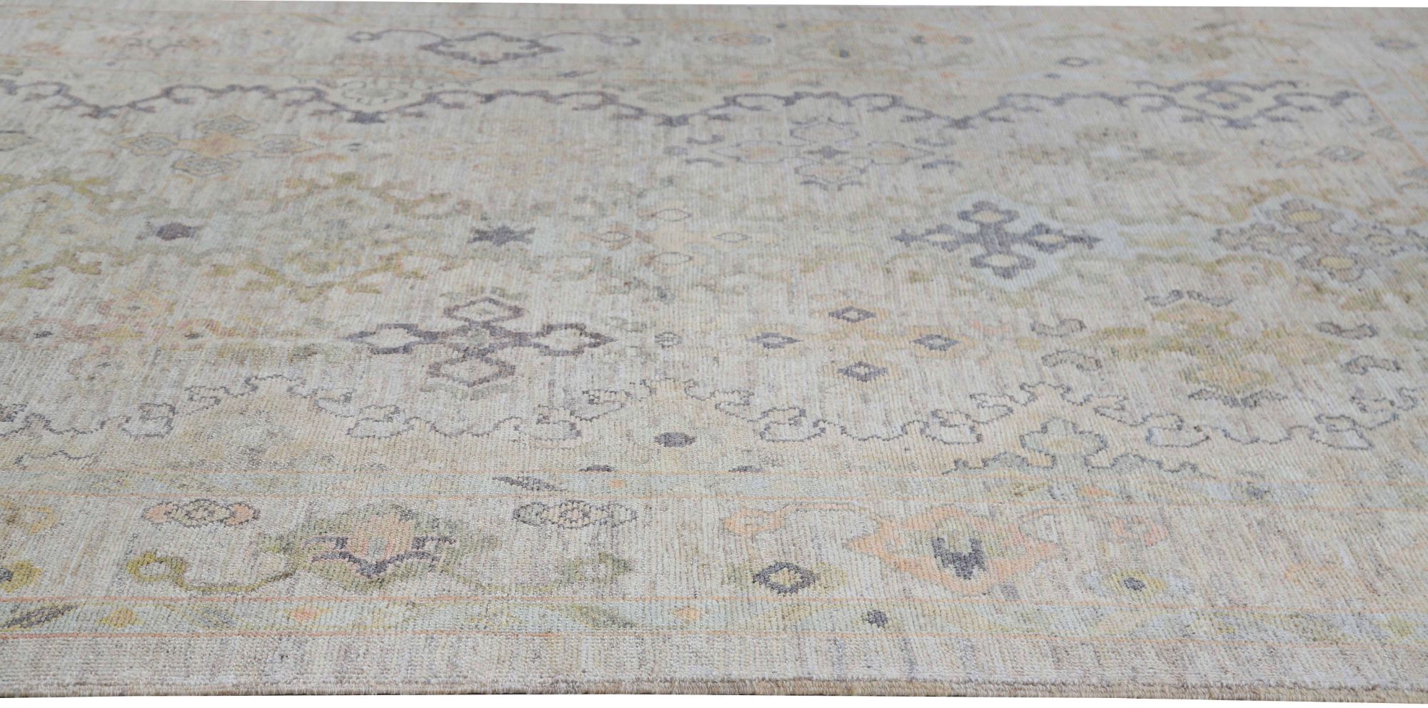 Thumbnail 8 for Turkey Oushak Tribal Rug 95670