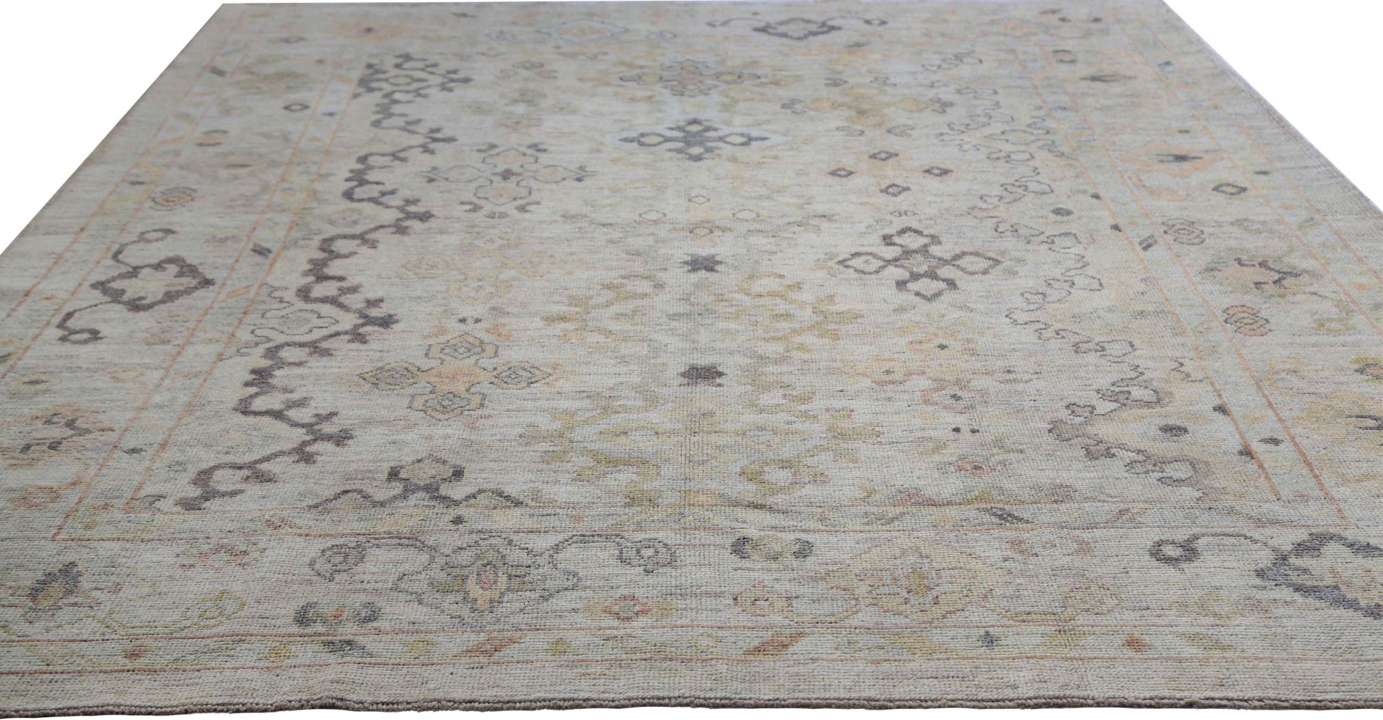 Thumbnail 7 for Turkey Oushak Tribal Rug 95670