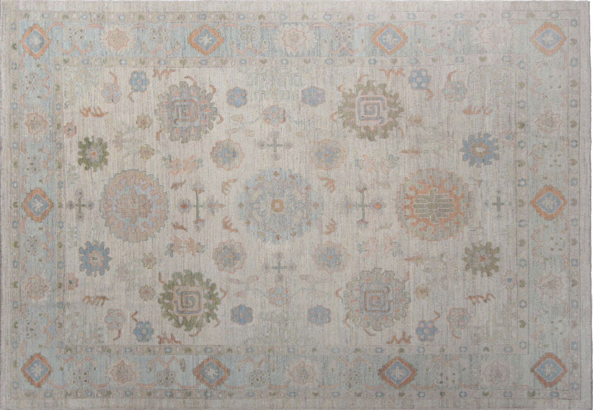 Thumbnail 5 for Turkey Oushak Tribal Rug 95671