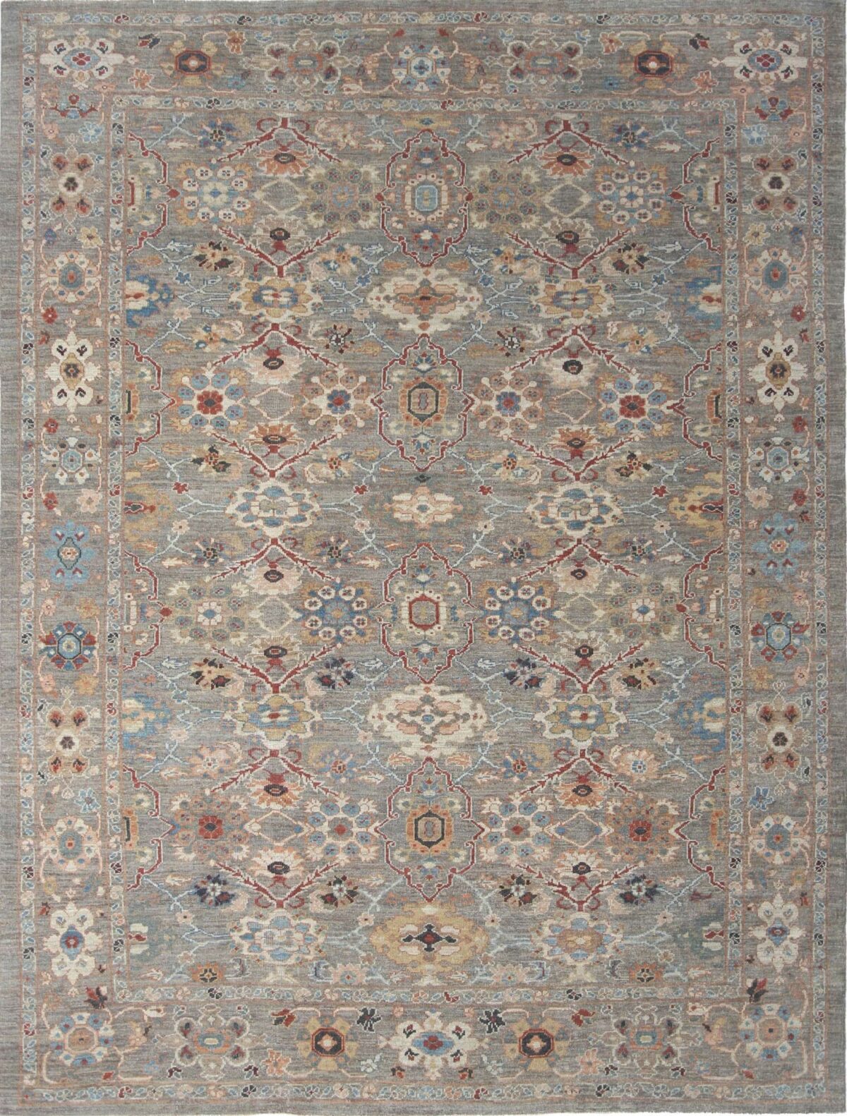 Thumbnail 8 for Turkey Sultanabad Tribal Rug 95690