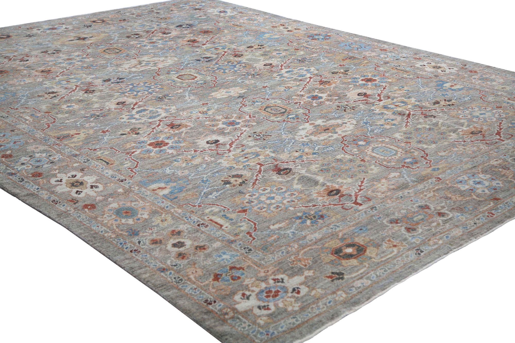 Thumbnail 7 for Turkey Sultanabad Tribal Rug 95690