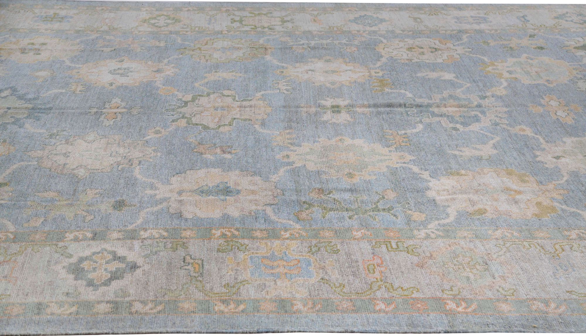 Thumbnail 8 for Turkey Oushak Tribal Rug 95700