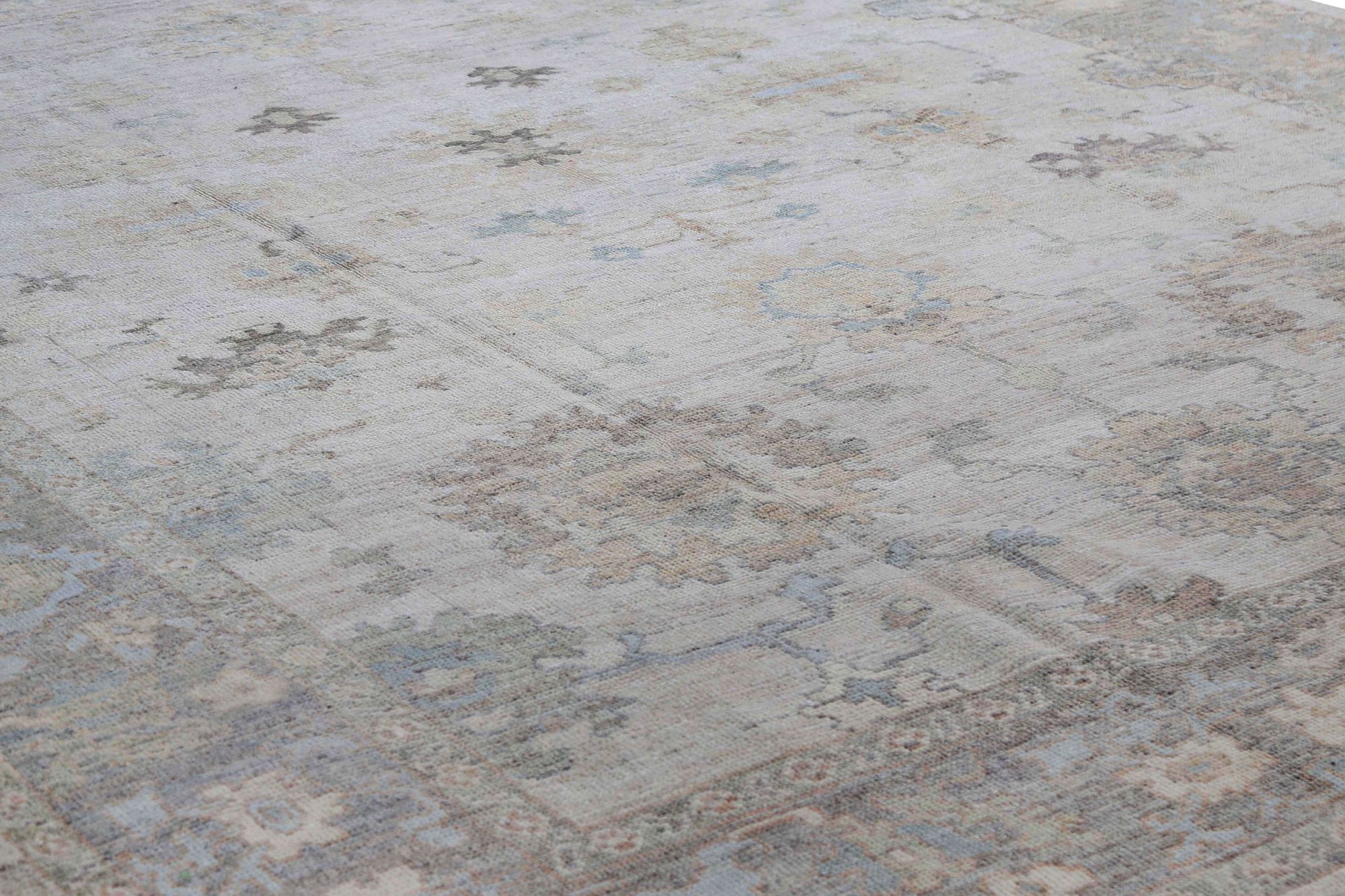 Thumbnail 7 for Turkey Oushak Tribal Rug 95704