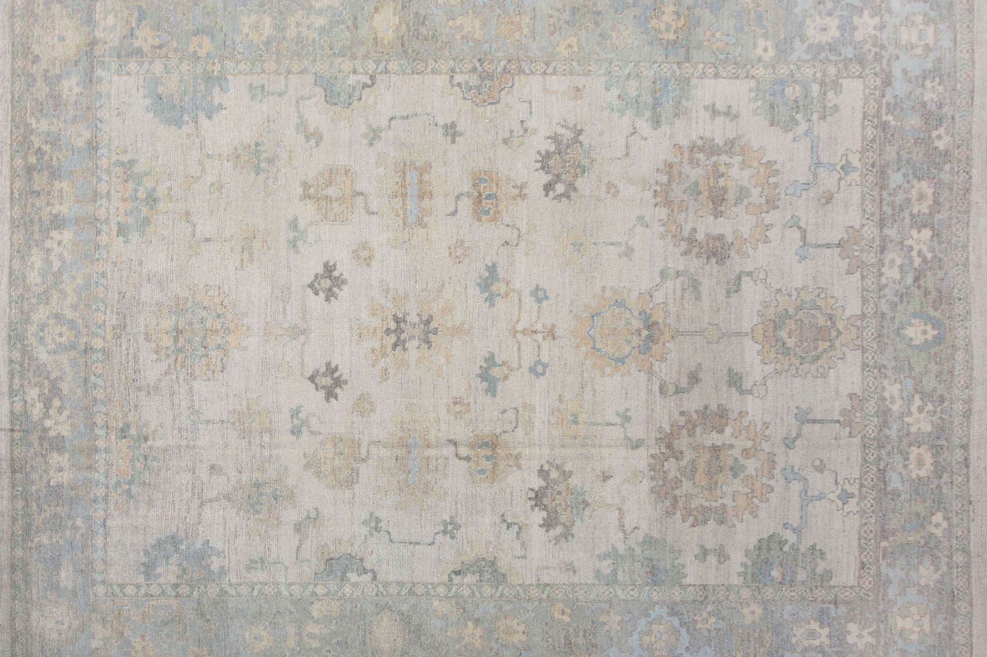 Thumbnail 6 for Turkey Oushak Tribal Rug 95704