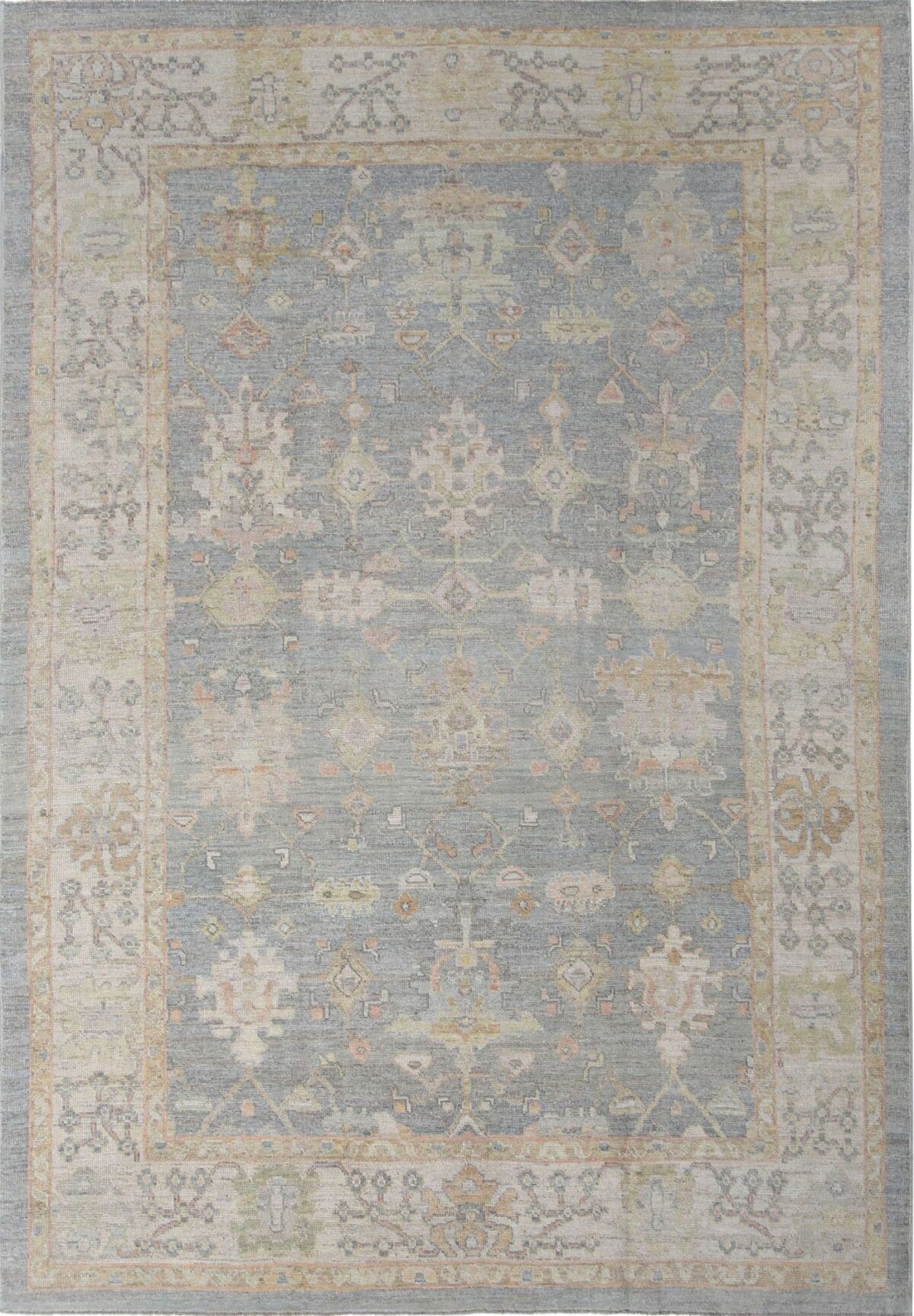 Thumbnail 8 for Turkey Oushak Tribal Rug 95705