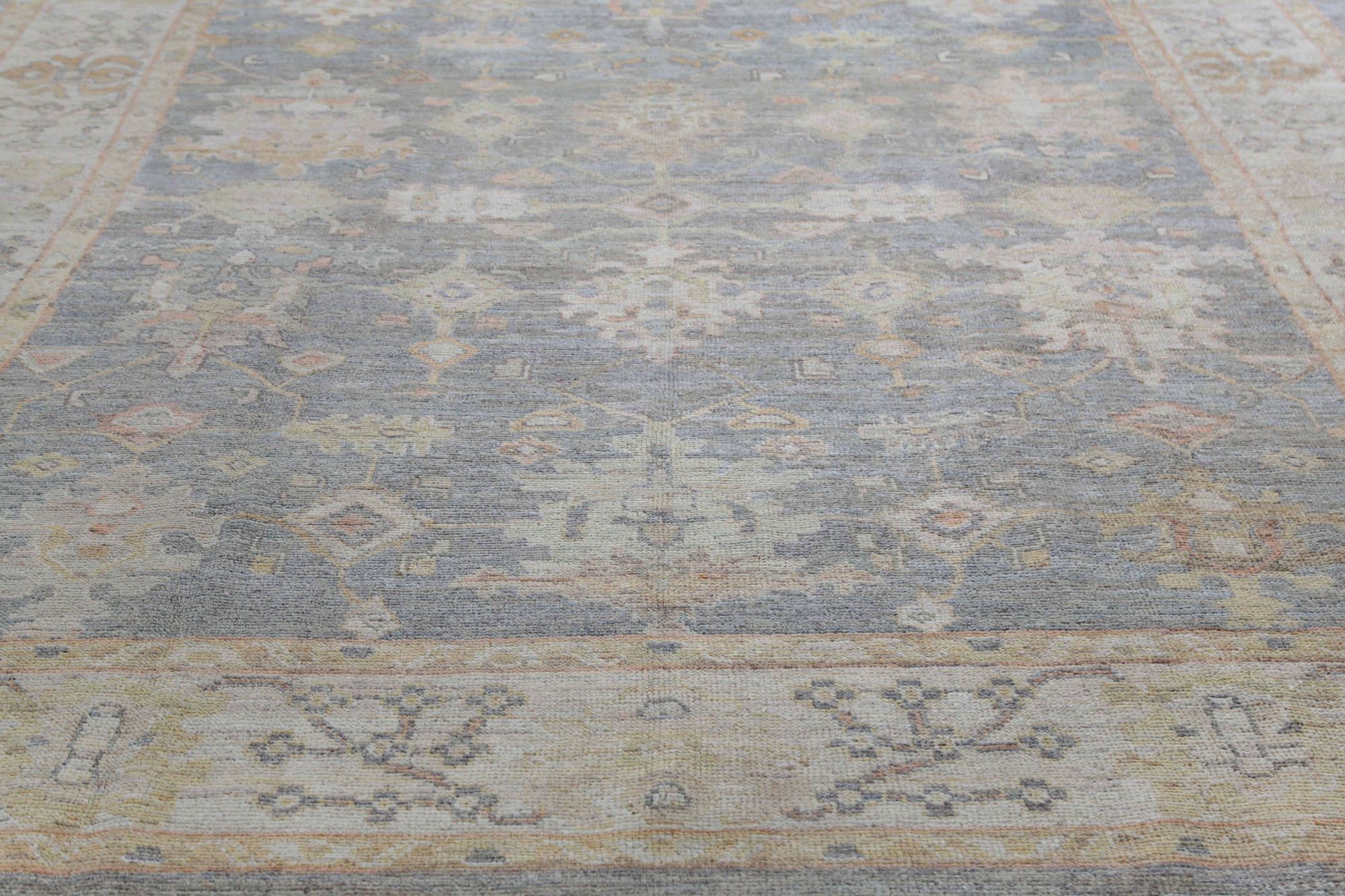 Thumbnail 7 for Turkey Oushak Tribal Rug 95705