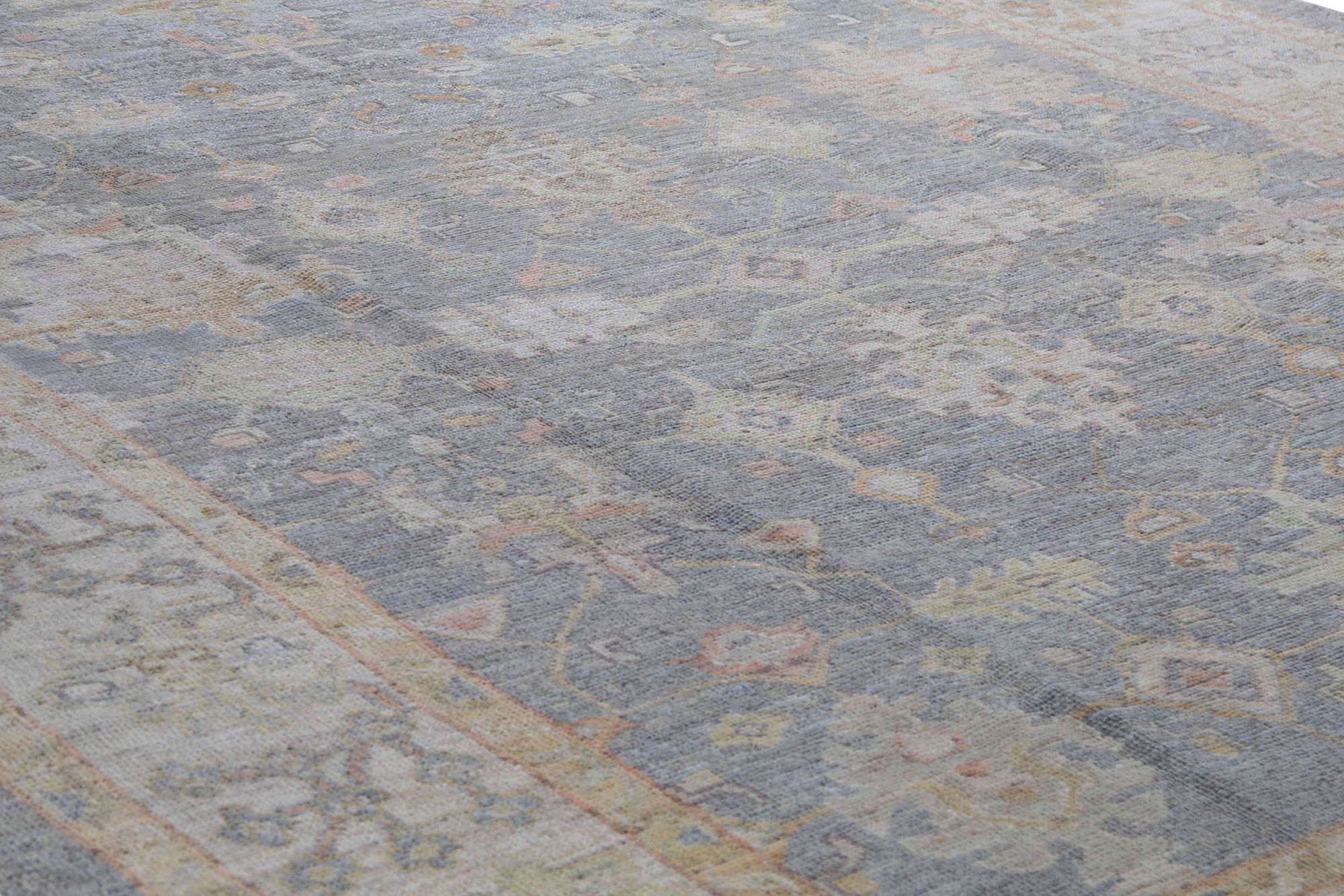 Thumbnail 6 for Turkey Oushak Tribal Rug 95705