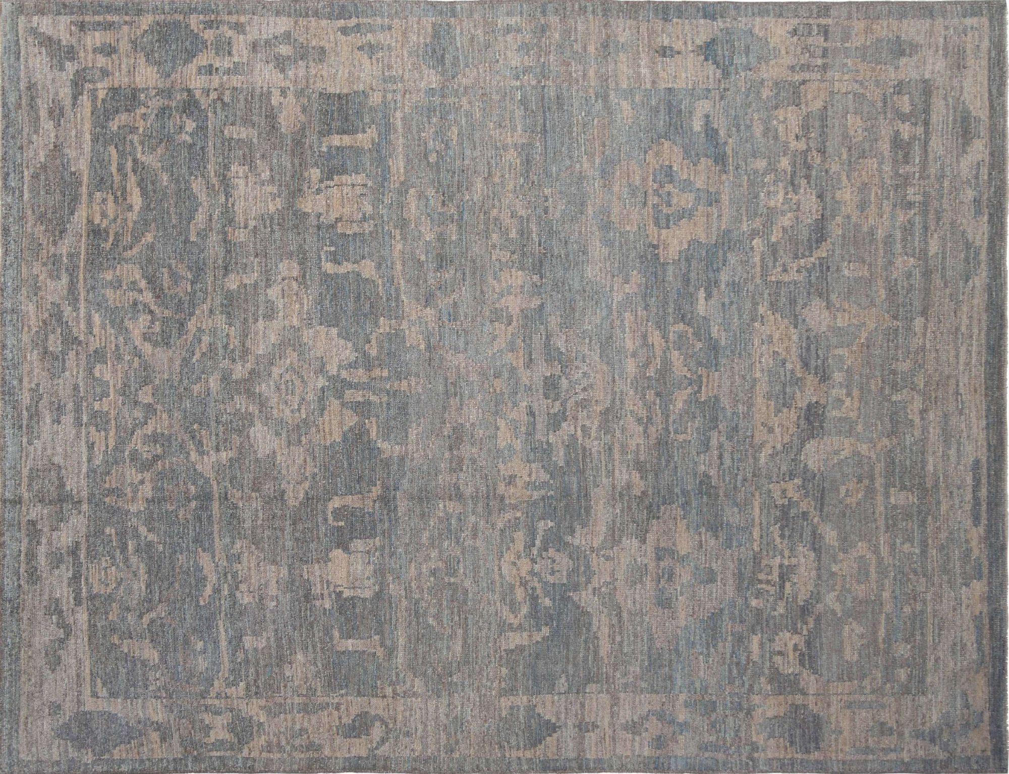 Thumbnail 2 for Turkey Oushak Tribal Rug 95709