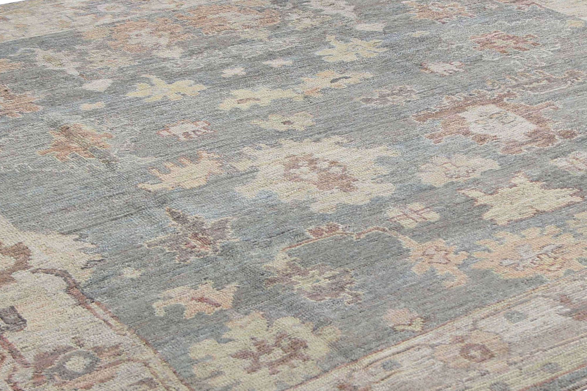 Thumbnail 4 for Turkey Oushak Tribal Rug 95723