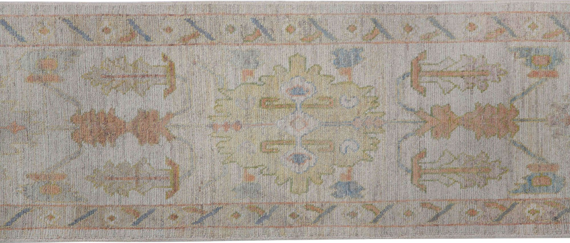 Thumbnail 2 for Turkey Oushak Tribal Rug 95728