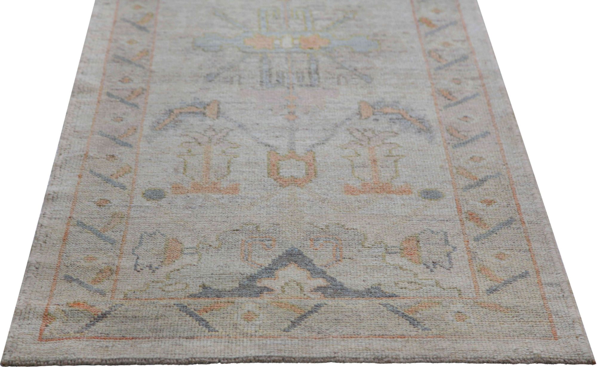 Thumbnail 15 for Turkey Oushak Tribal Rug 95728