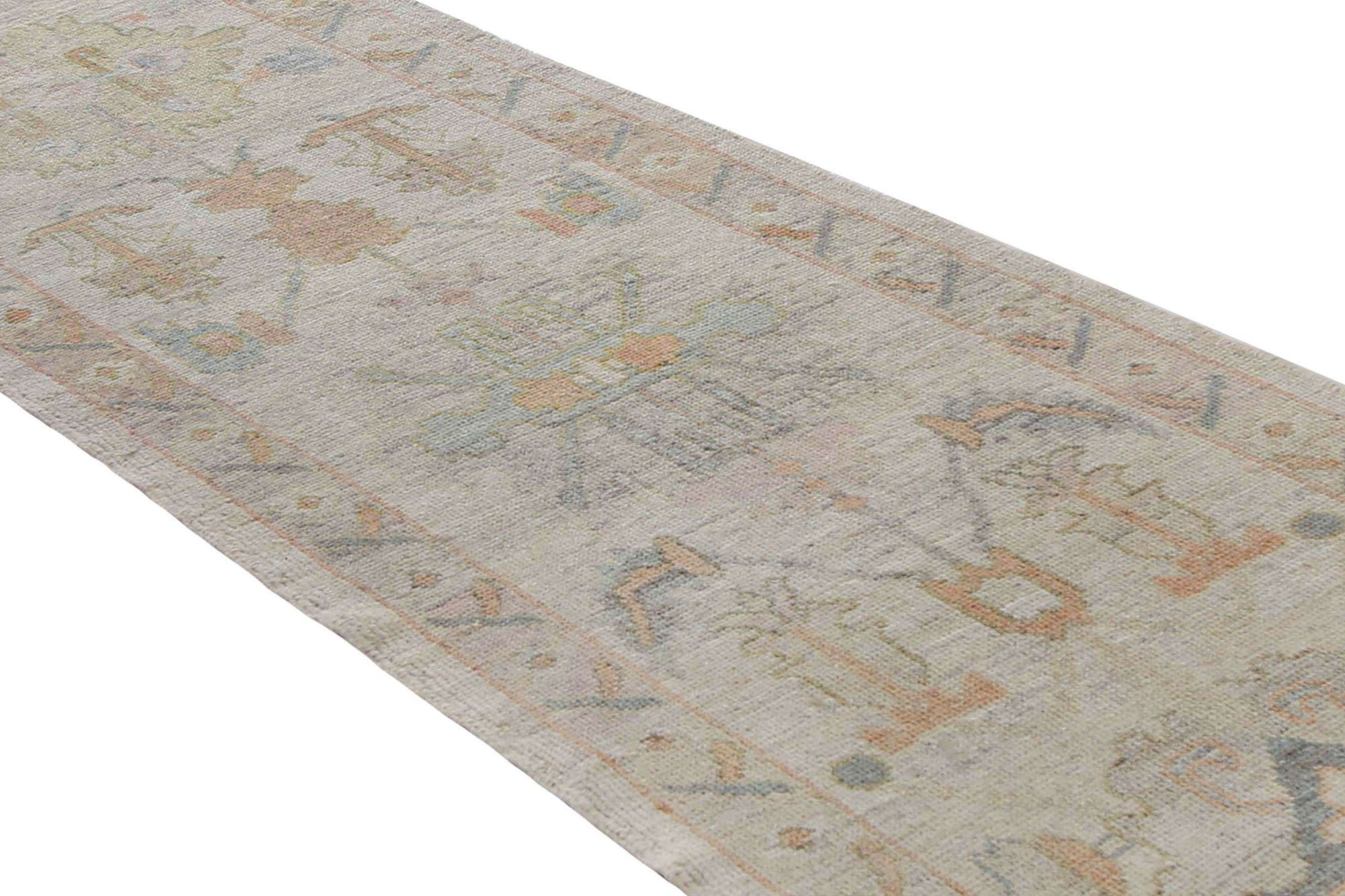 Thumbnail 7 for Turkey Oushak Tribal Rug 95728