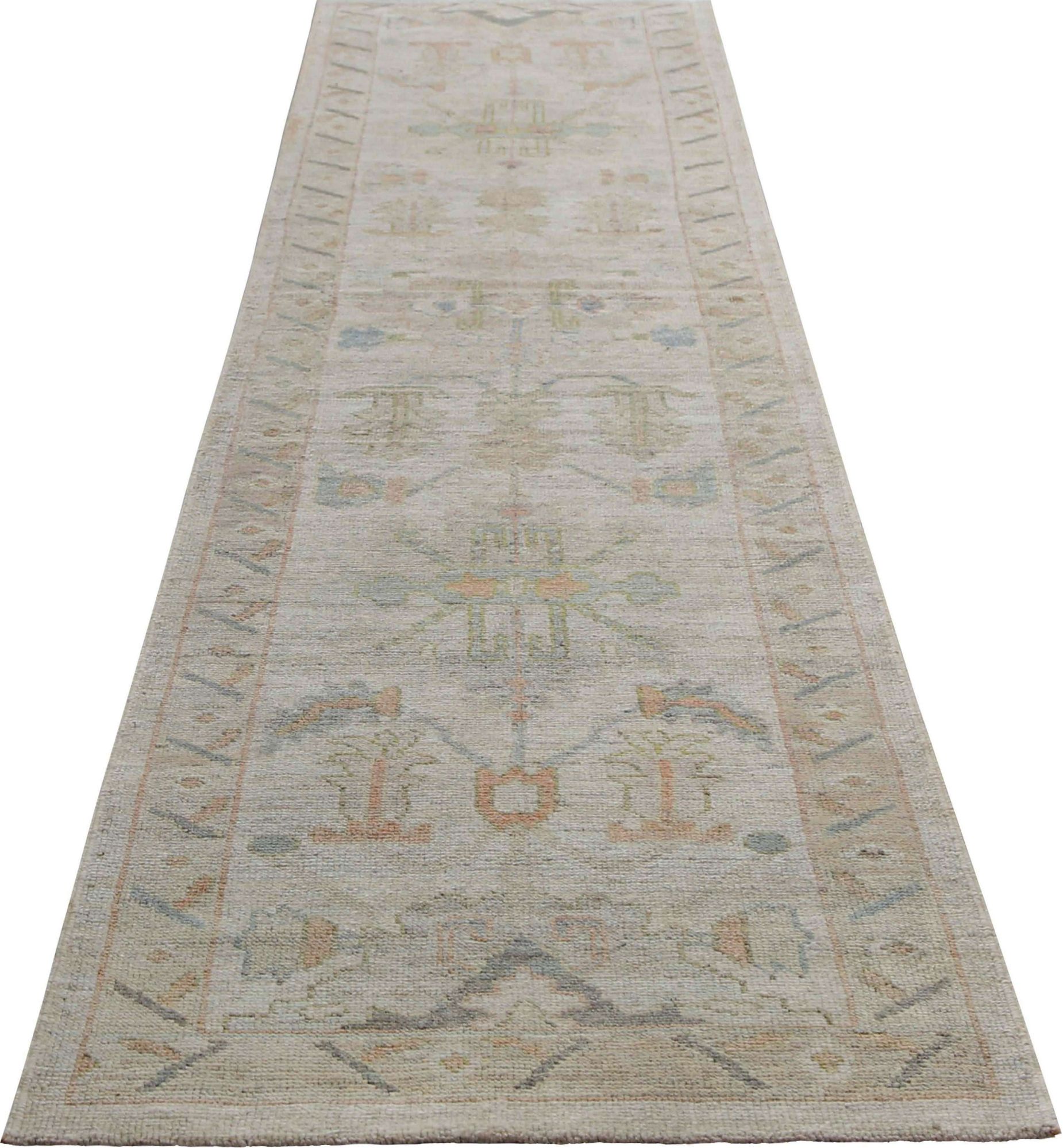 Thumbnail 4 for Turkey Oushak Tribal Rug 95729