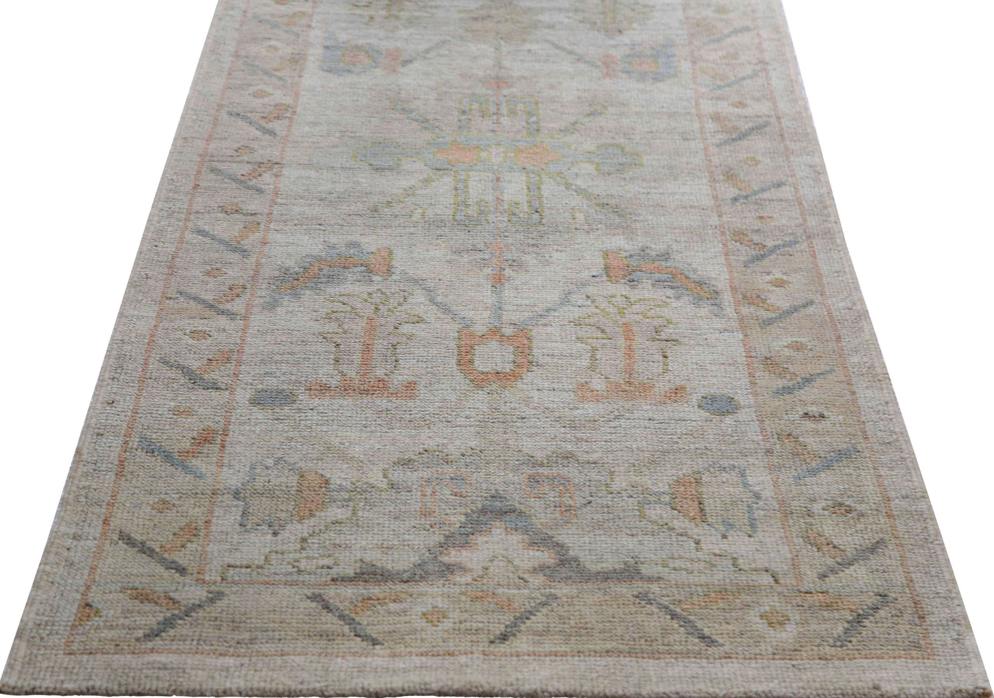 Thumbnail 6 for Turkey Oushak Tribal Rug 95729