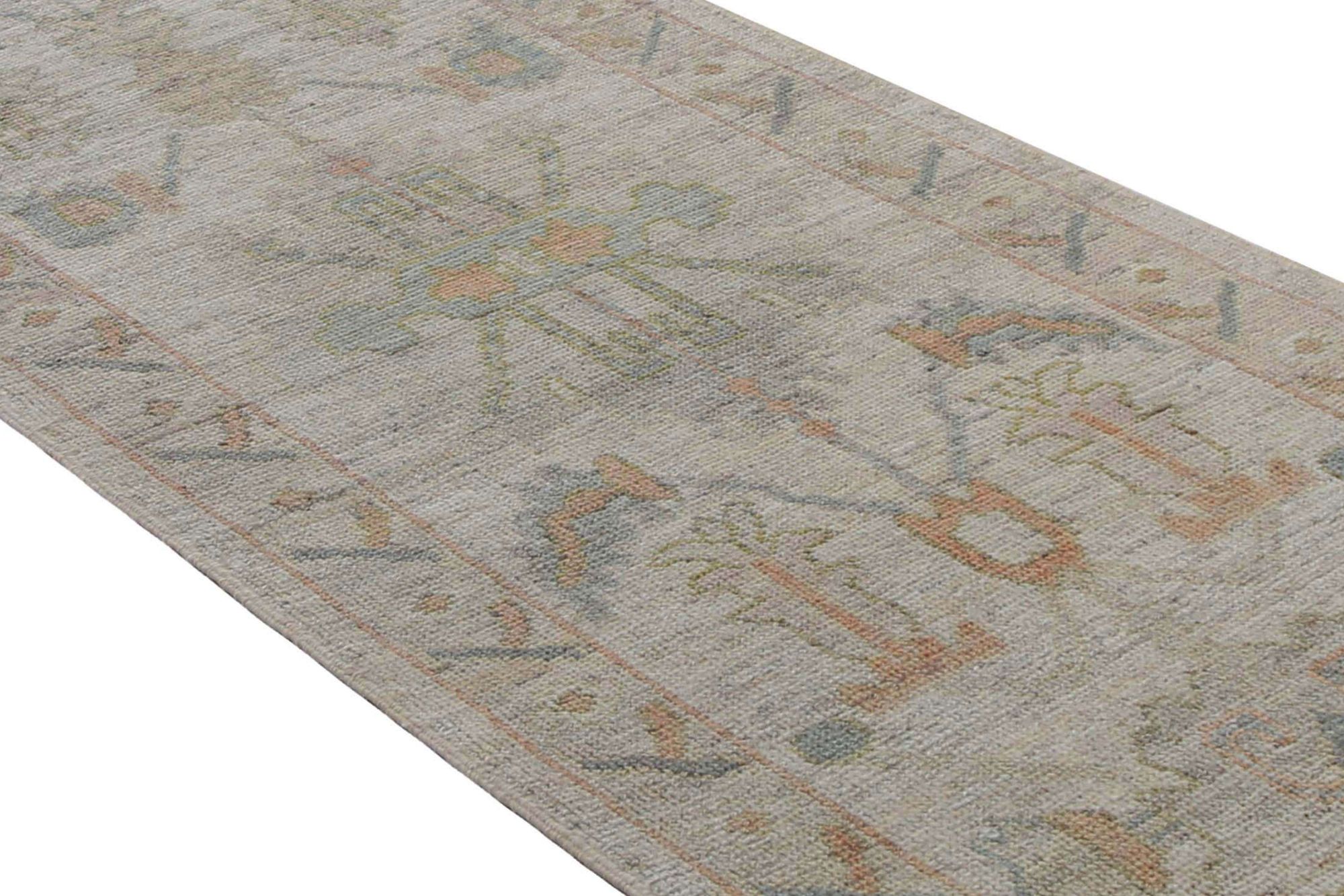 Thumbnail 8 for Turkey Oushak Tribal Rug 95729