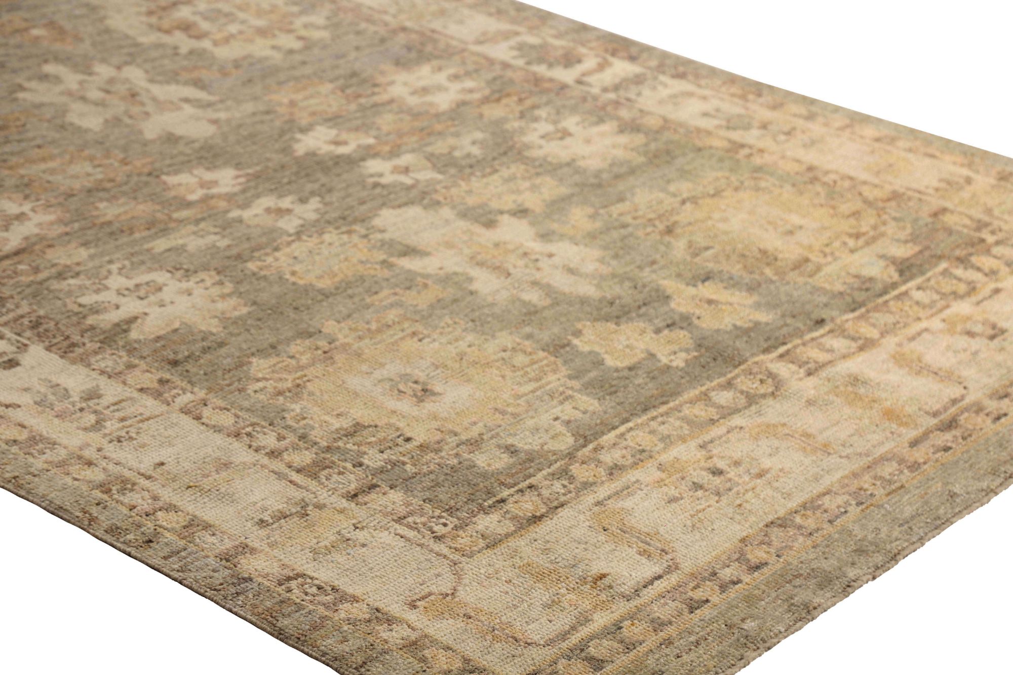 Thumbnail 8 for Turkey Oushak Tribal Rug 95738