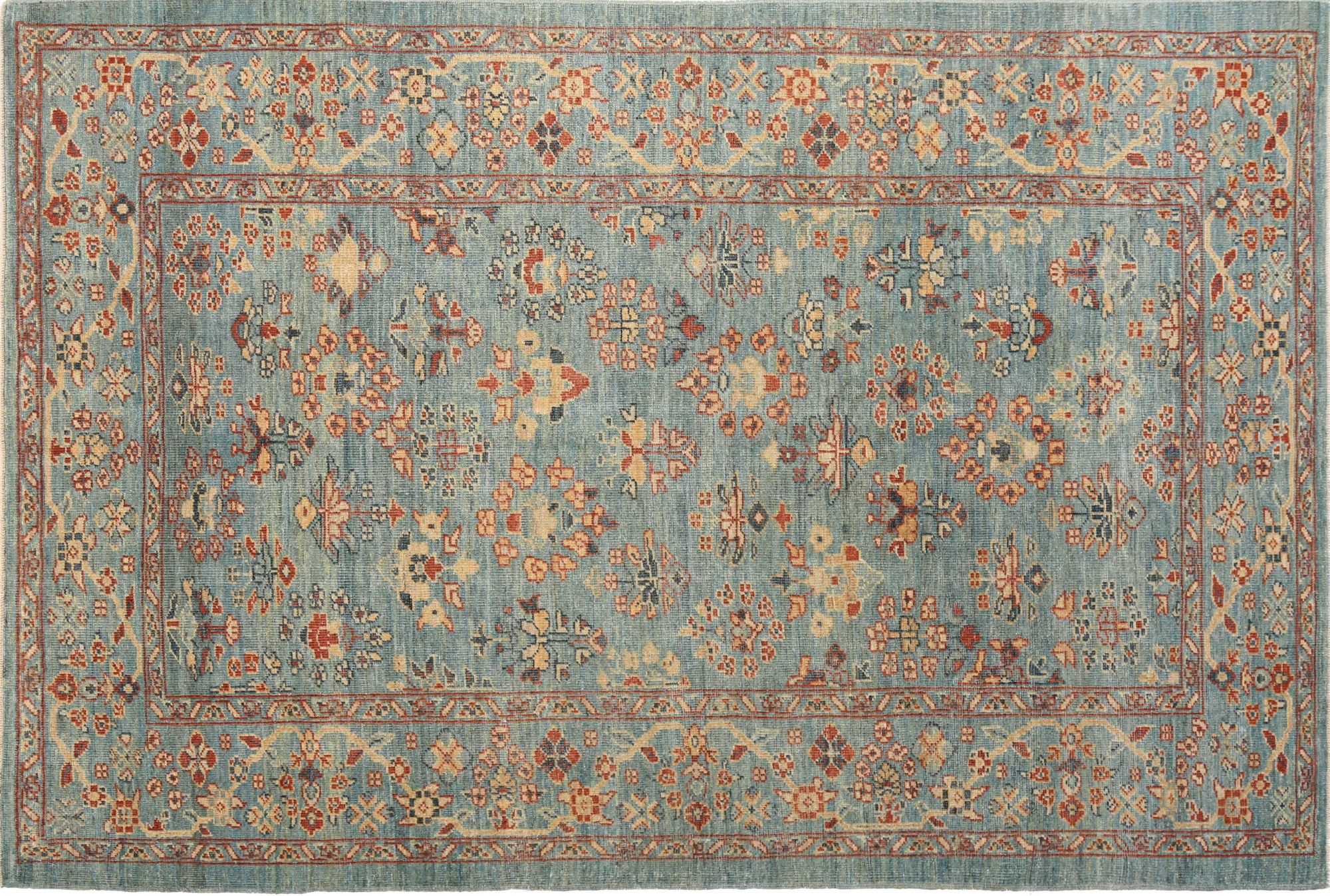 Thumbnail 3 for Turkey Sultanabad Tribal Rug 95740