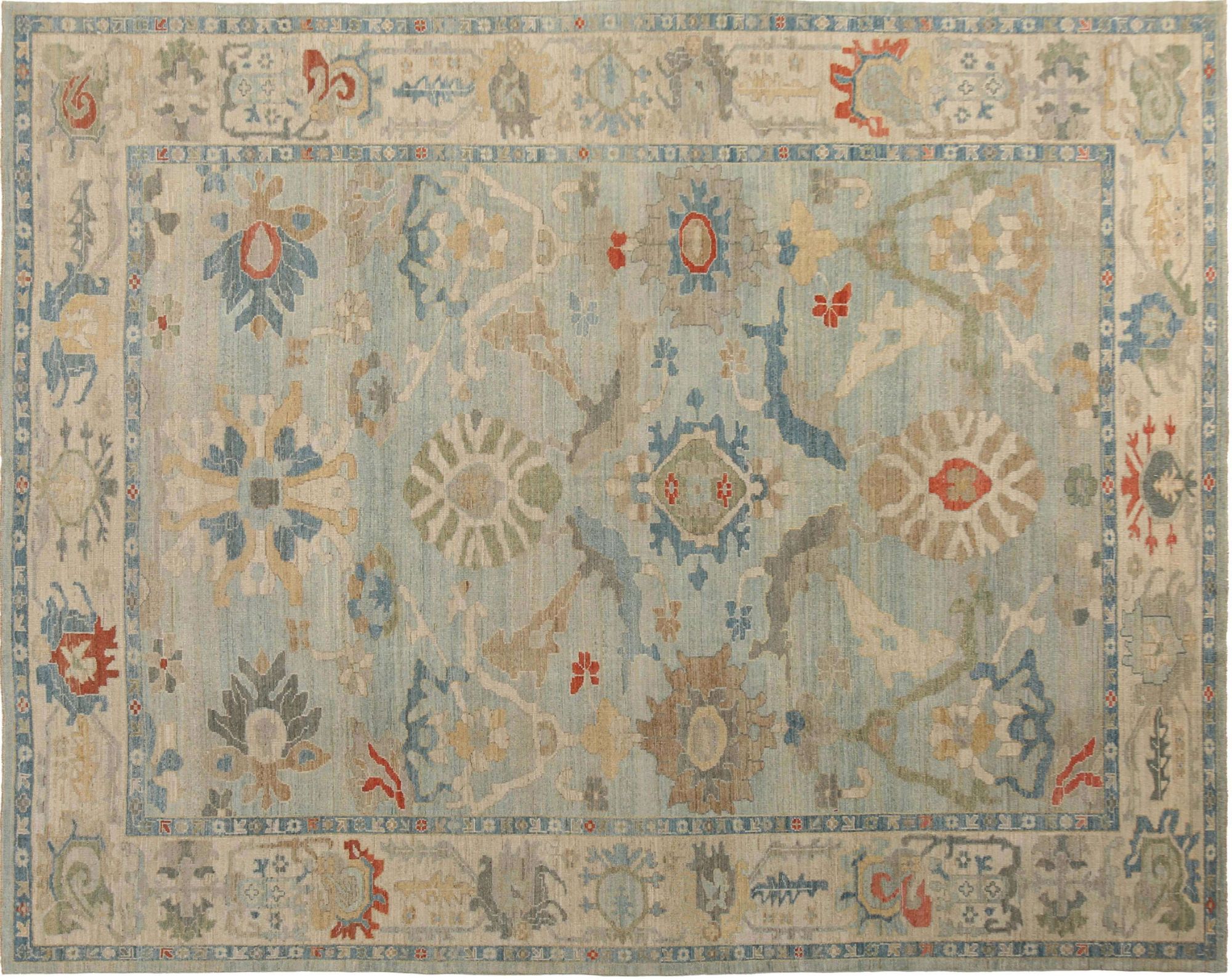 Thumbnail 4 for Turkey Sultanabad Tribal Rug 95747