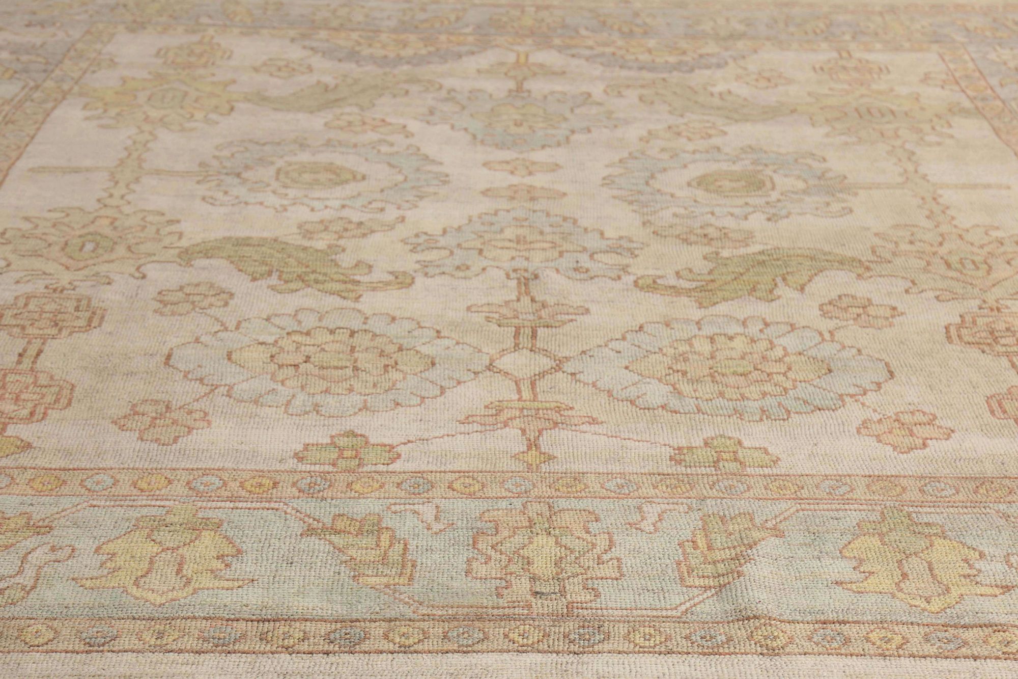 Thumbnail 6 for Turkey Oushak Tribal Rug 95749