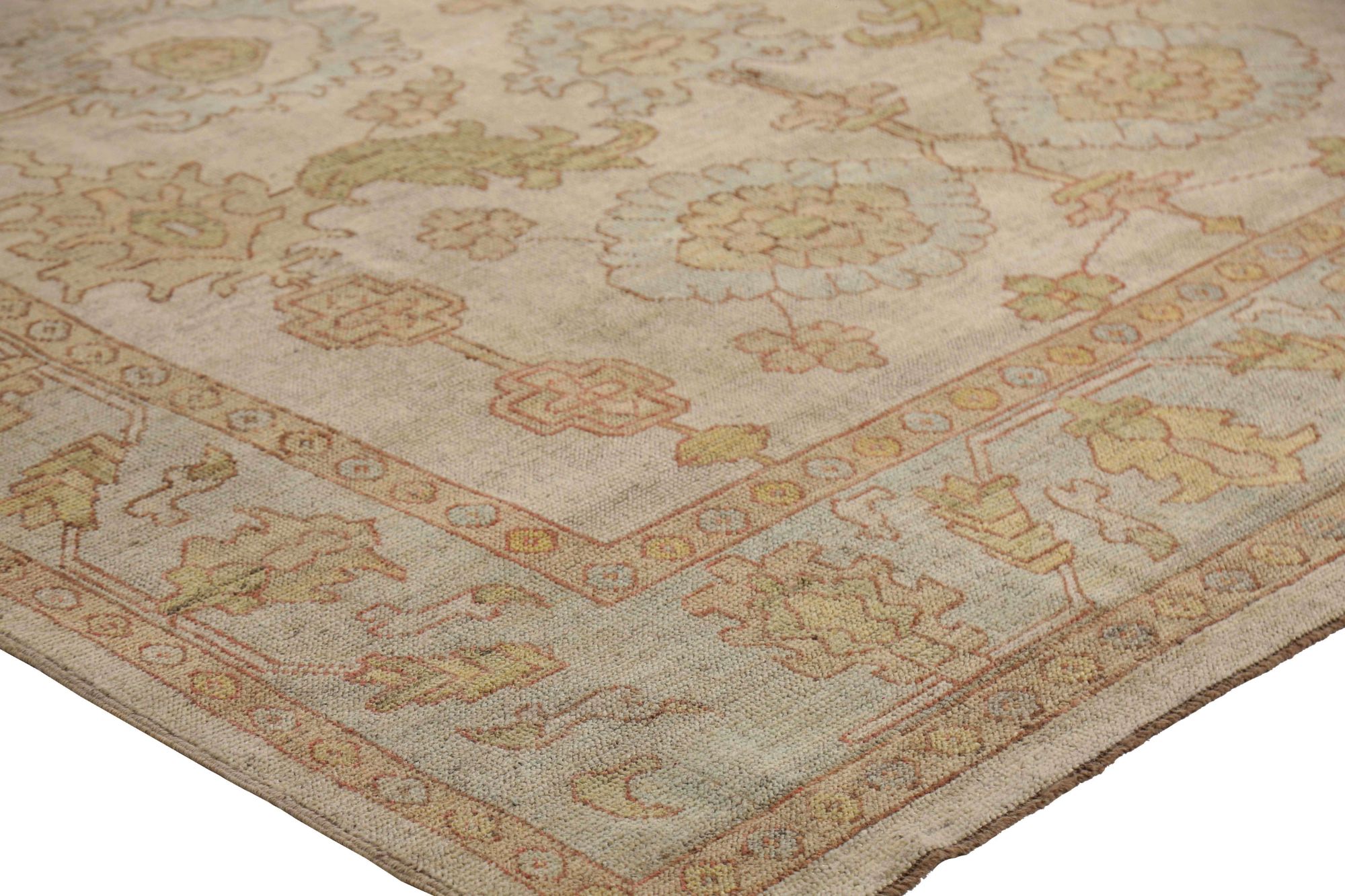 Thumbnail 7 for Turkey Oushak Tribal Rug 95749