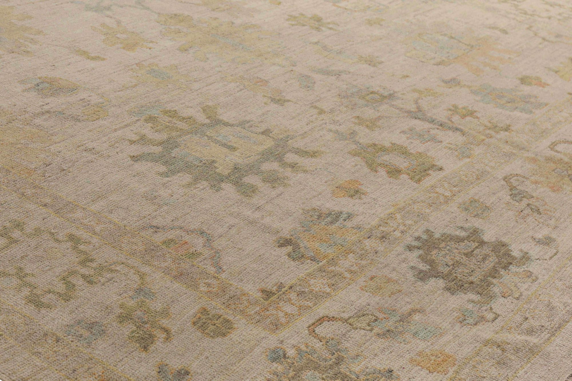 Thumbnail 5 for Turkey Oushak Tribal Rug 95753