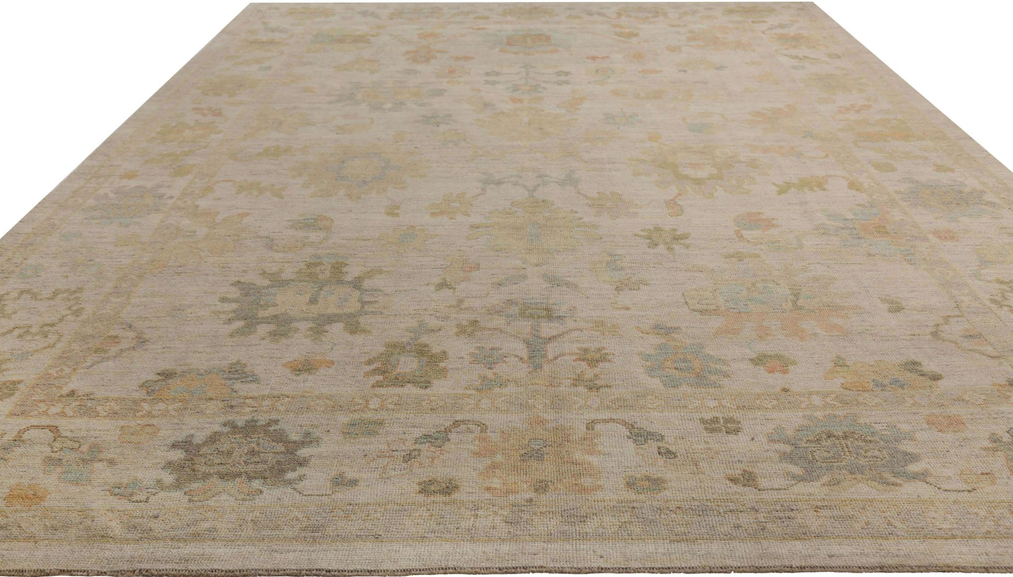 Thumbnail 8 for Turkey Oushak Tribal Rug 95753