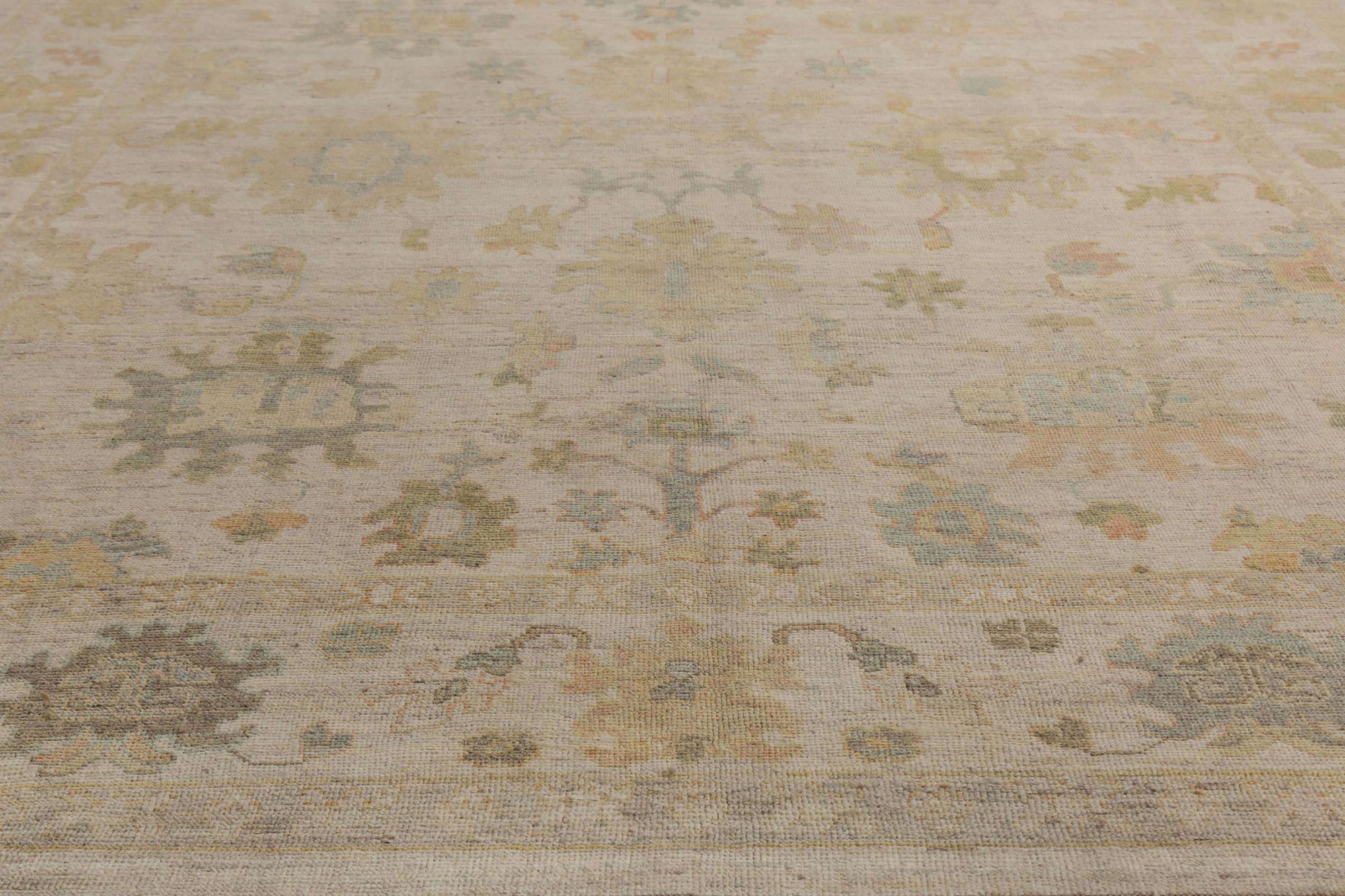 Thumbnail 6 for Turkey Oushak Tribal Rug 95753