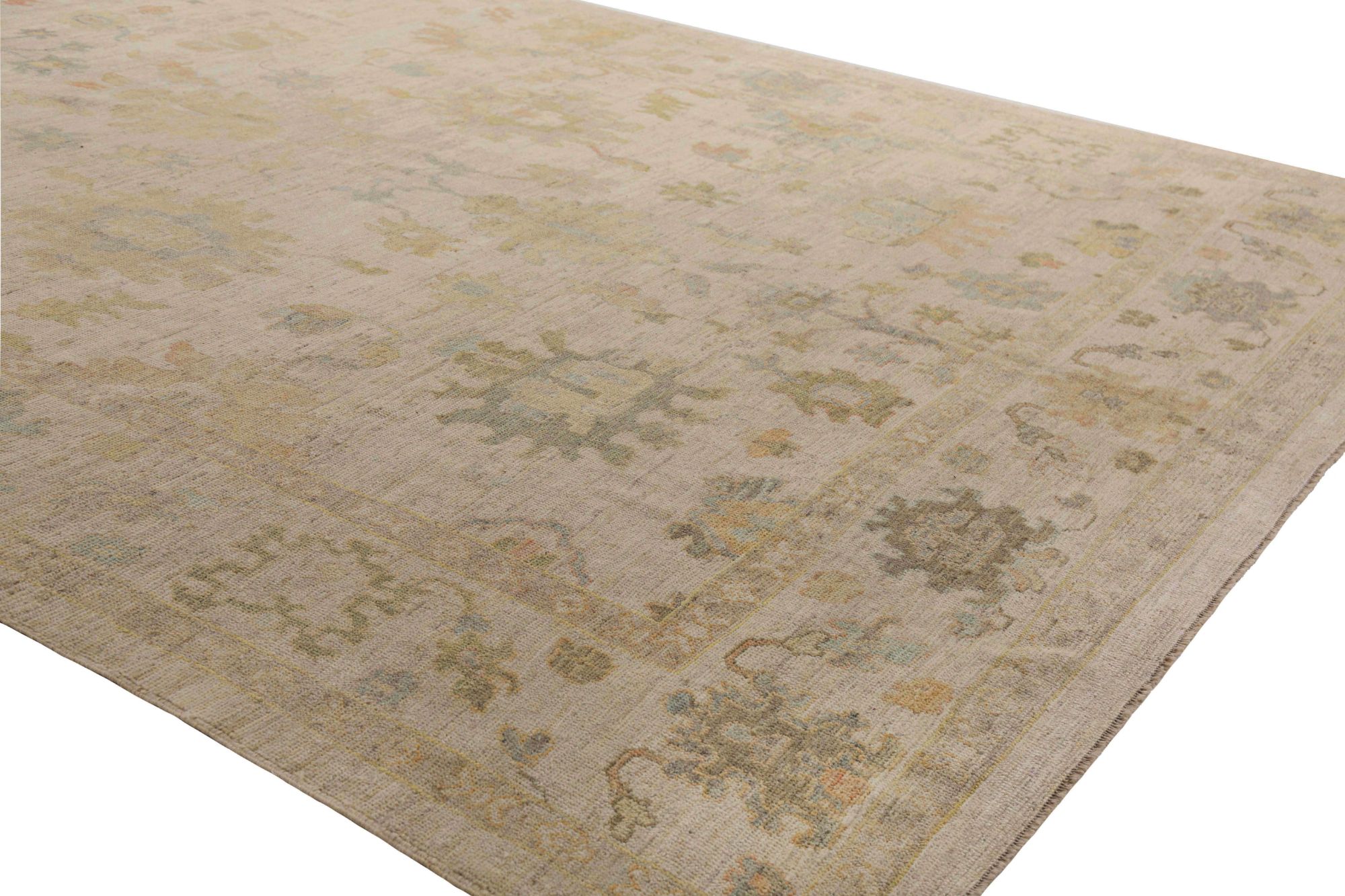 Thumbnail 7 for Turkey Oushak Tribal Rug 95753