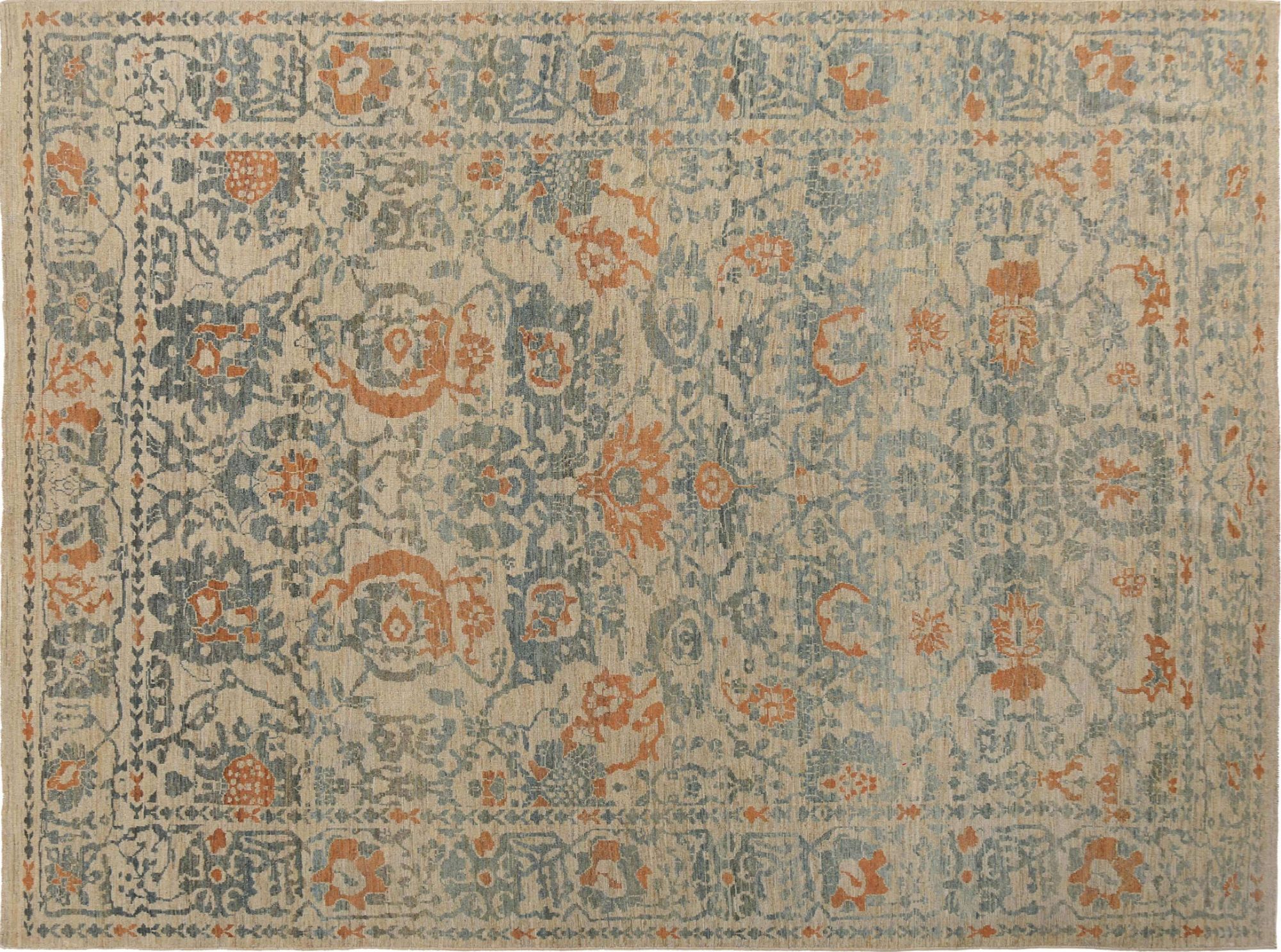 Thumbnail 3 for Turkey Sultanabad Tribal Rug 95766