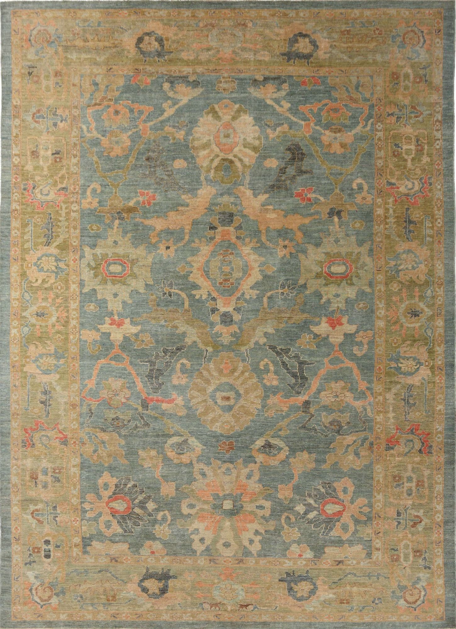 Thumbnail 3 for Turkey Sultanabad Tribal Rug 95791