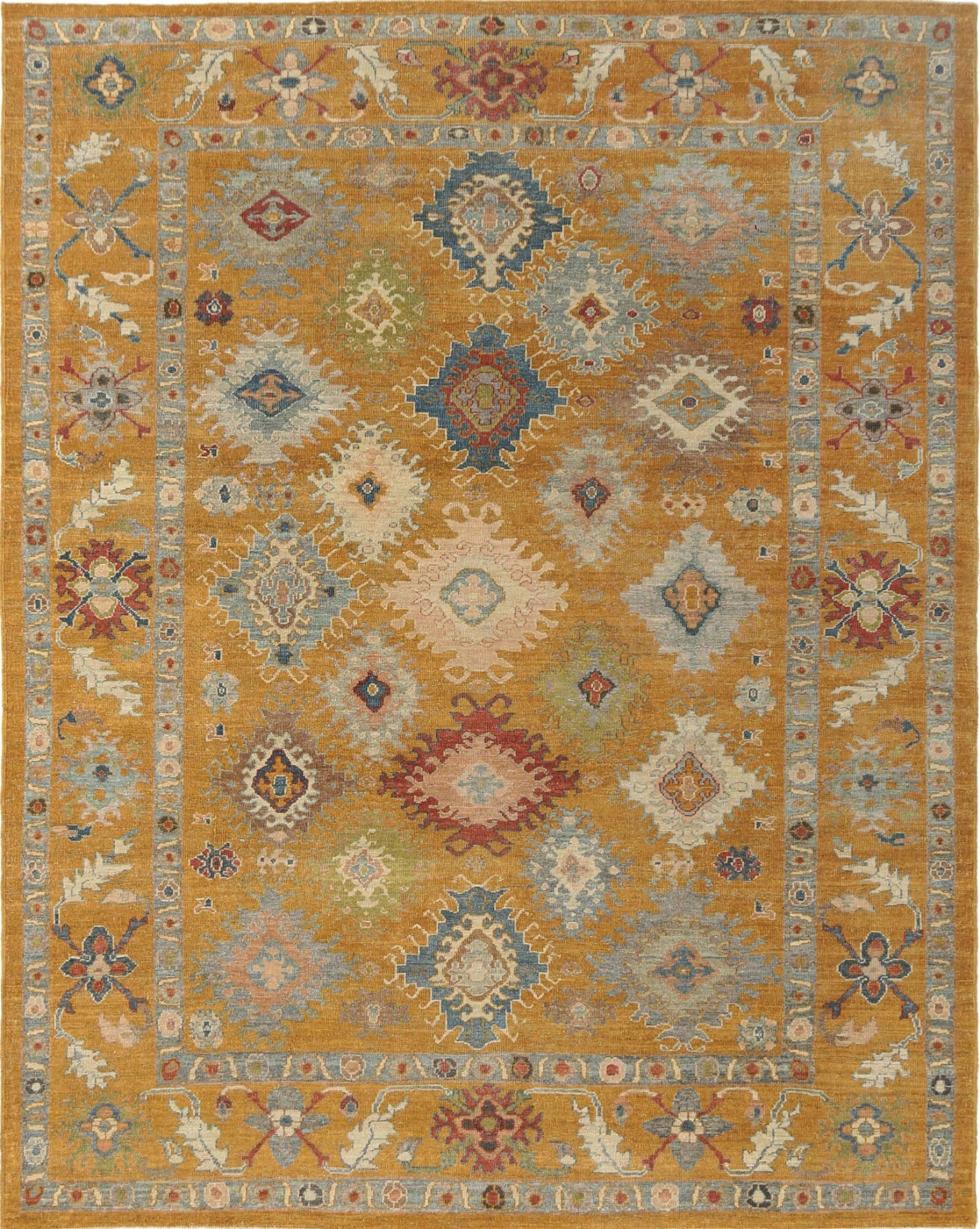 Thumbnail 2 for Turkey Sultanabad Tribal Rug 95793