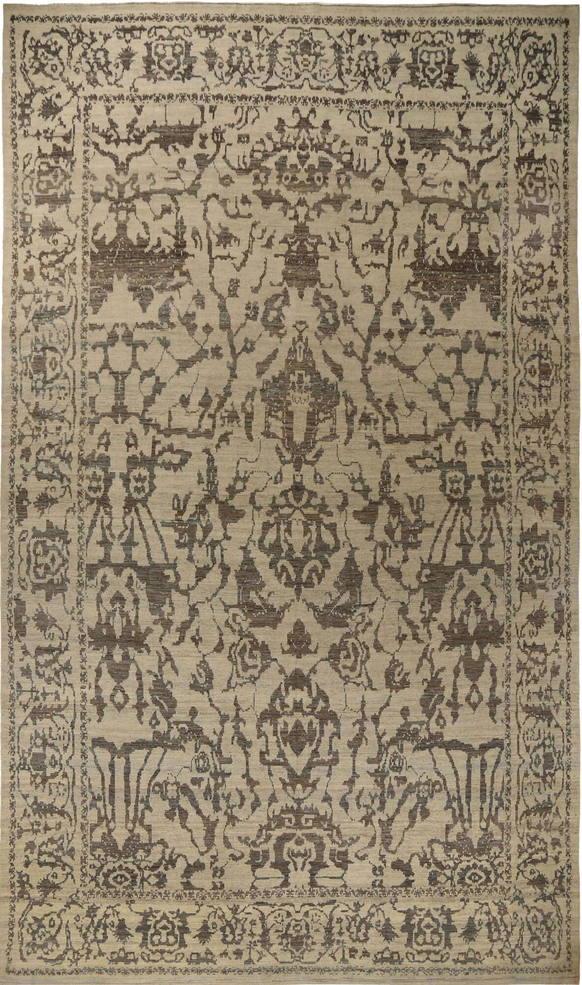 Thumbnail 5 for Turkey Sultanabad Tribal Rug 95809