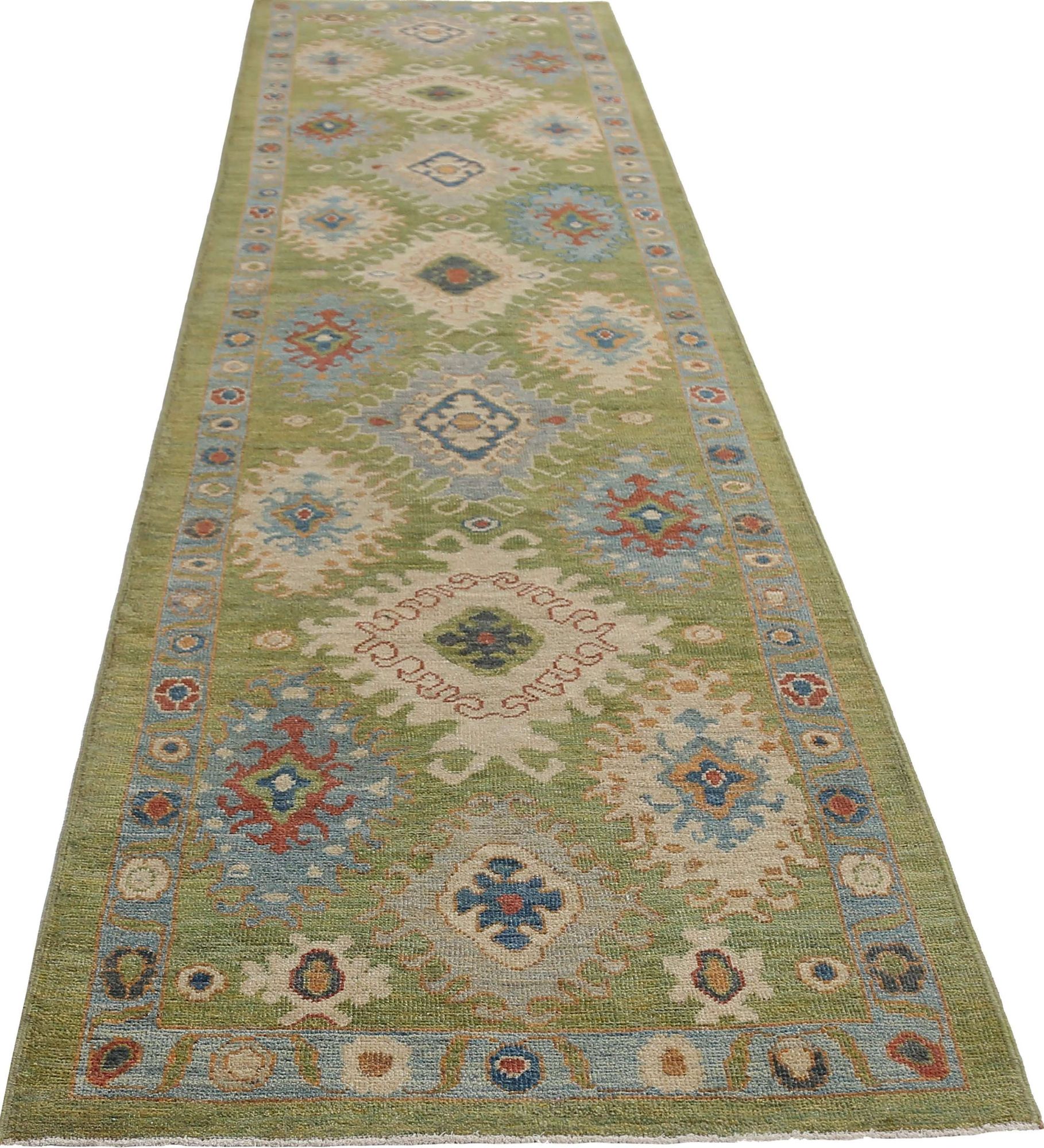 Thumbnail 3 for Turkey Sultanabad Tribal Rug 95823