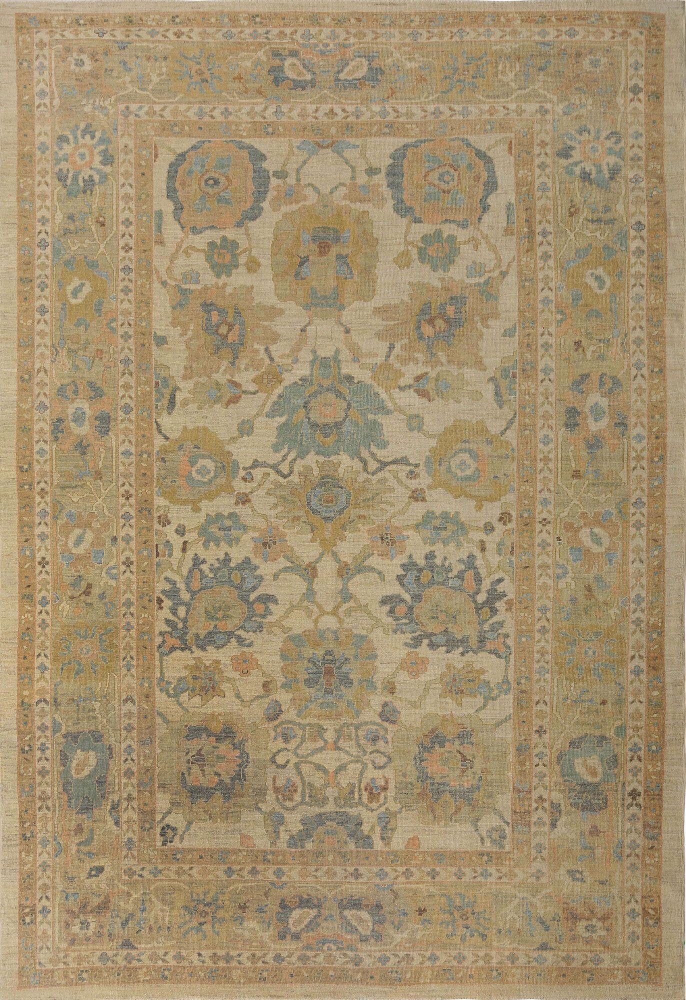 Thumbnail 3 for Turkey Sultanabad Tribal Rug 95831