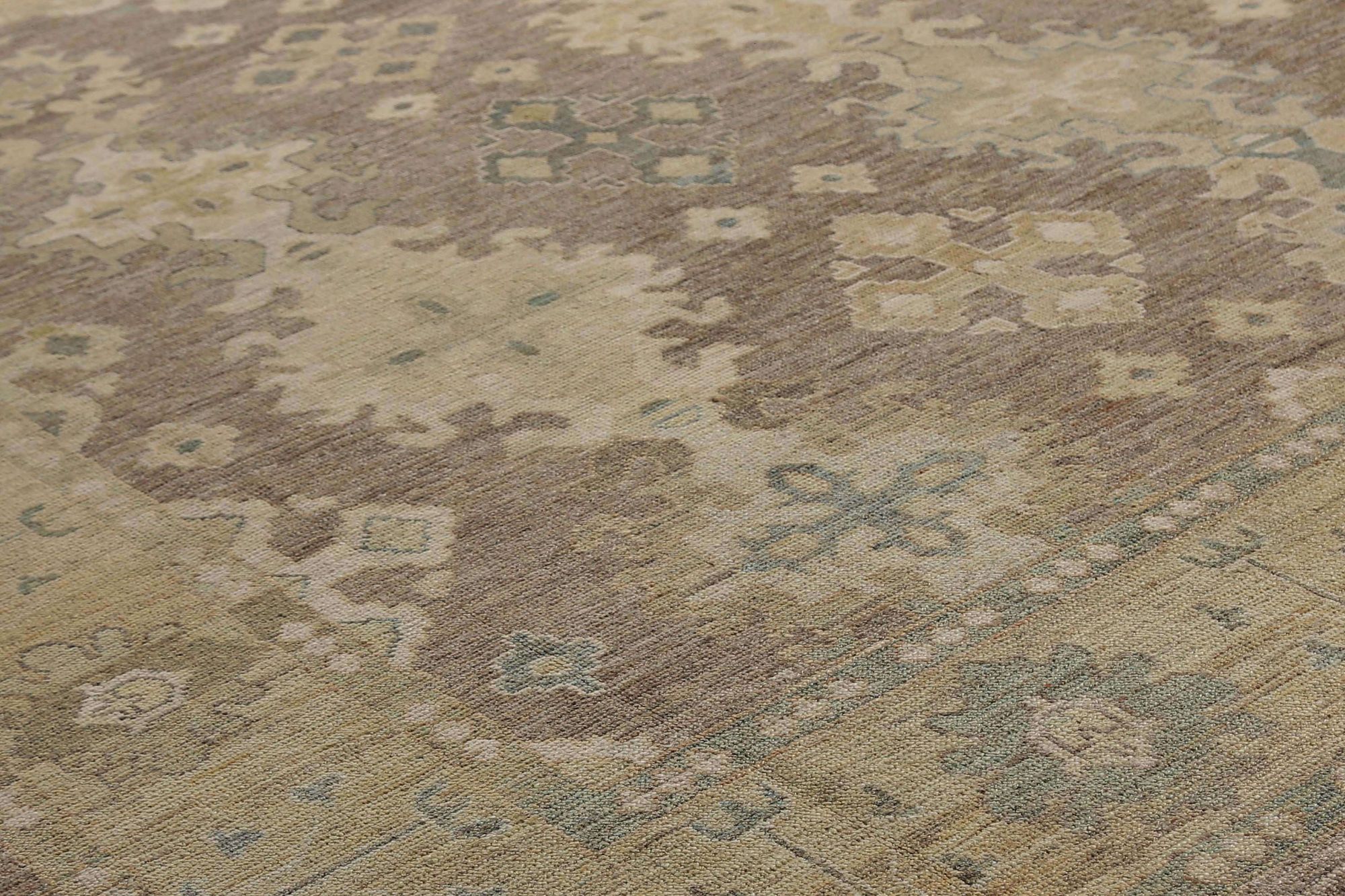 Thumbnail 5 for Turkey Oushak Tribal Rug 95833